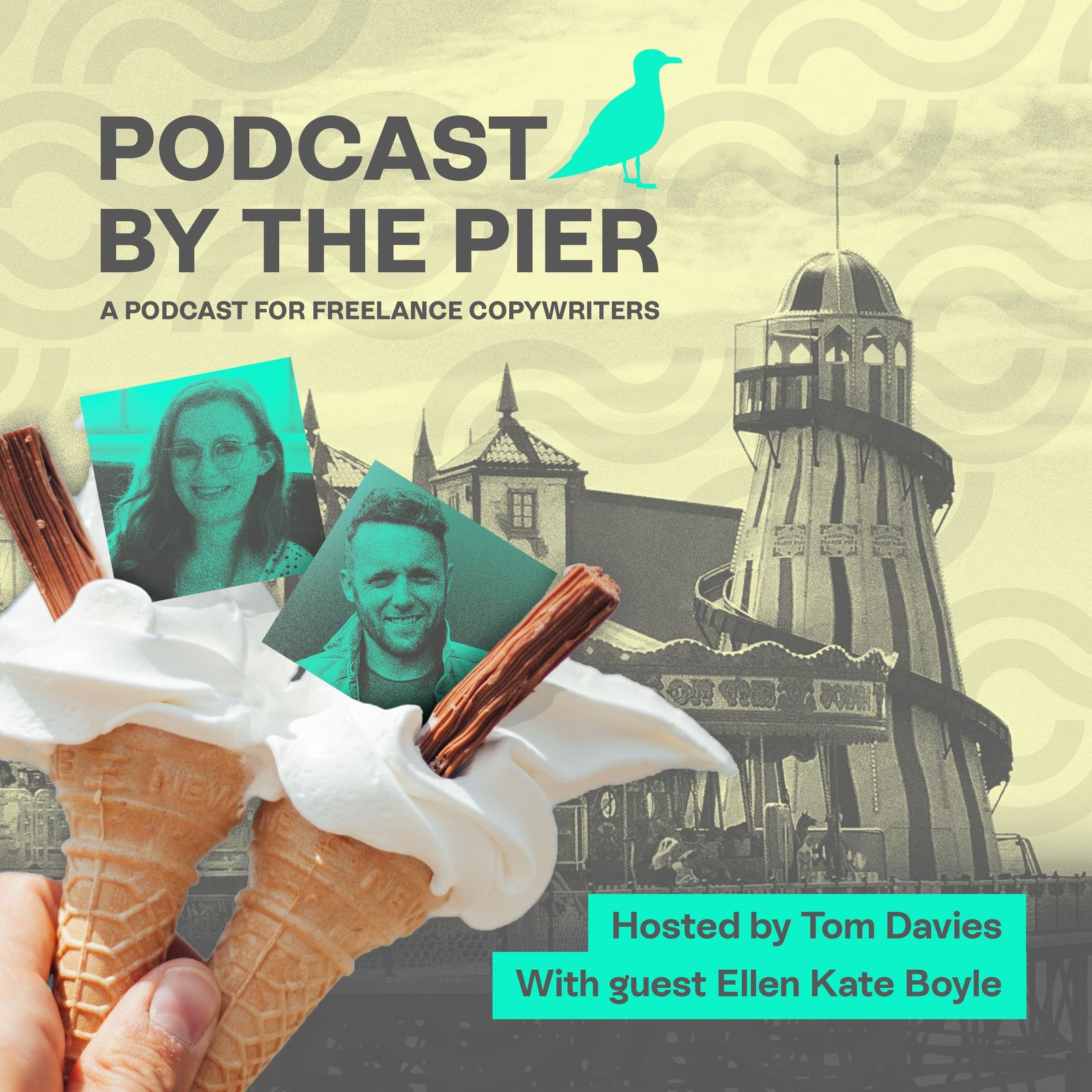 Podcast by the pier