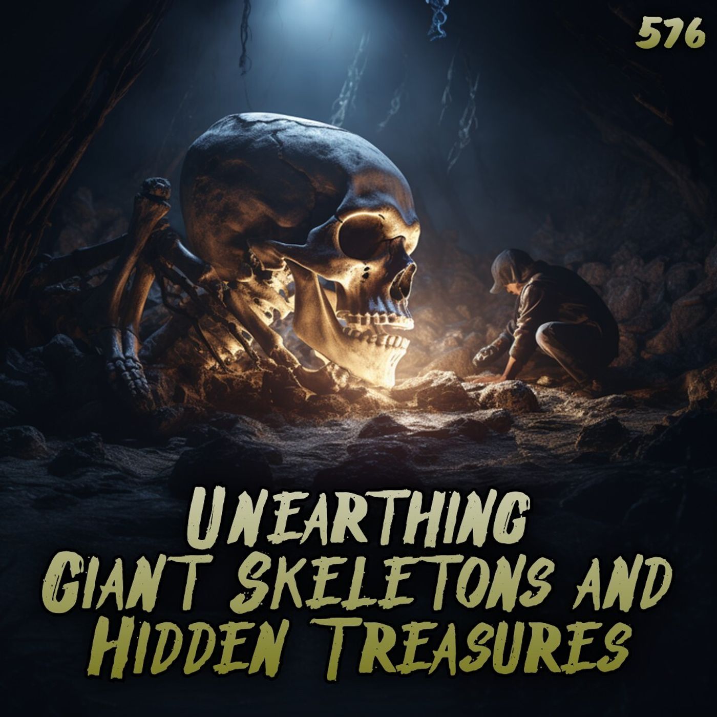 576: Unearthing Giant Skeletons and Hidden Treasures