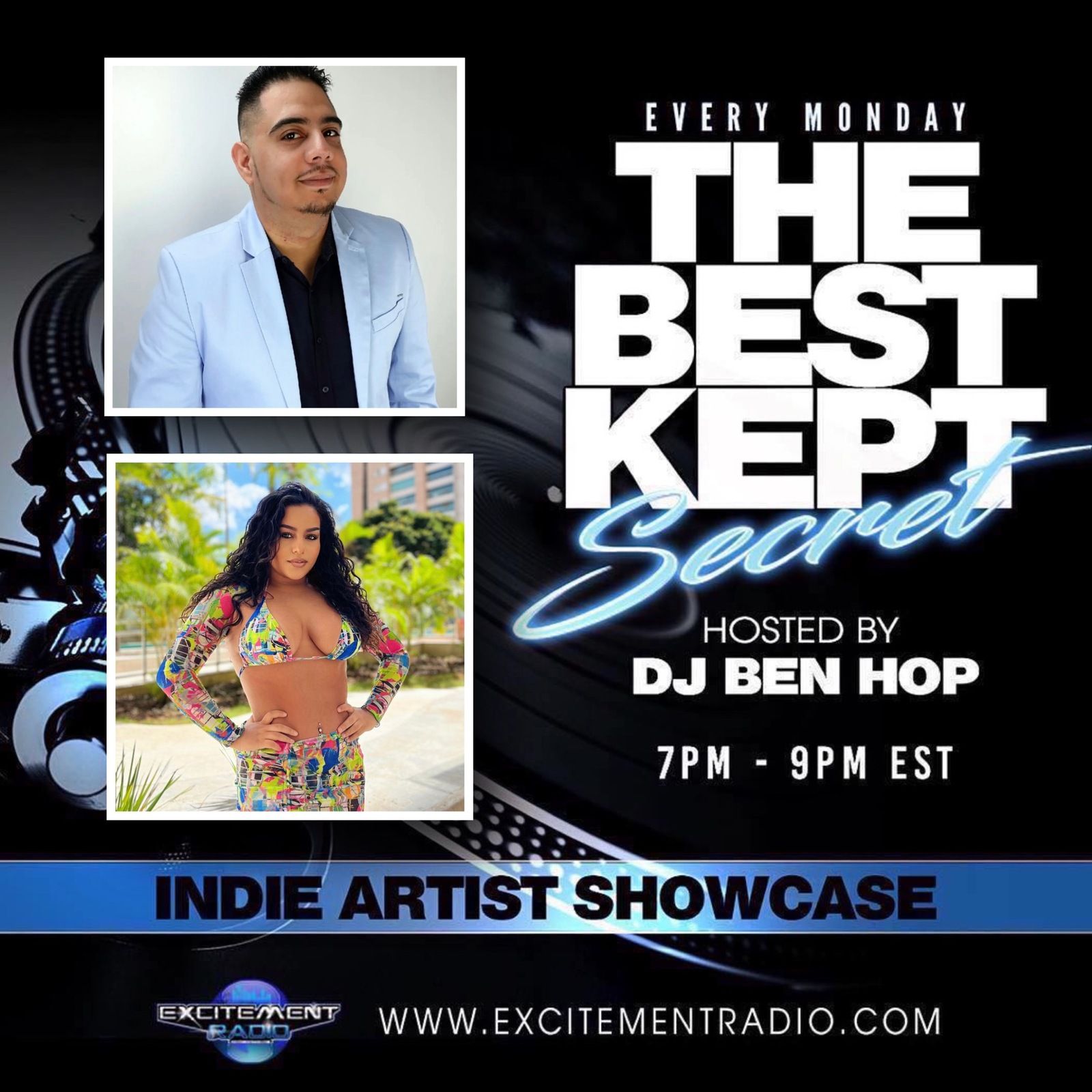DJ Ben Hop "Best Kept Secret" Guest Mr. Hit Record & Gabby B