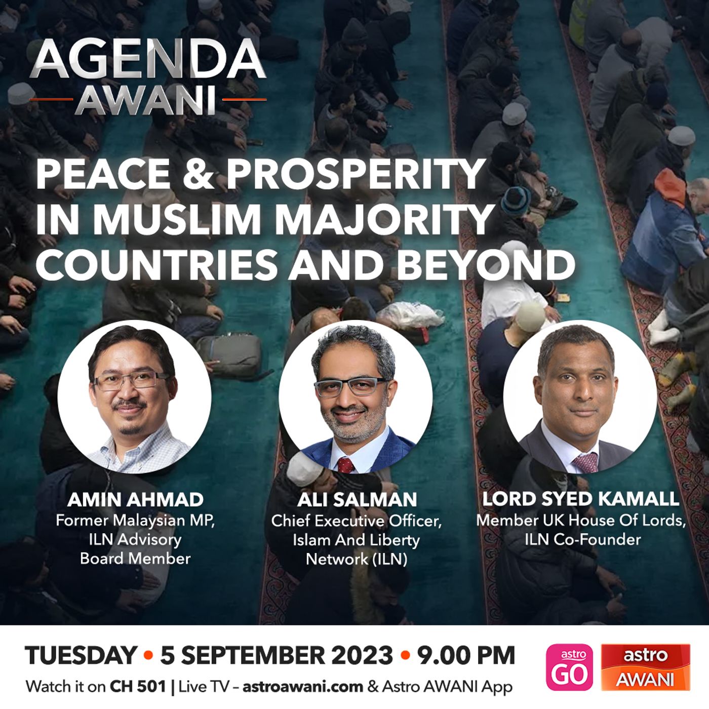 Agenda AWANI: Peace & Prosperity in Muslim majority countries and beyond episode artwork