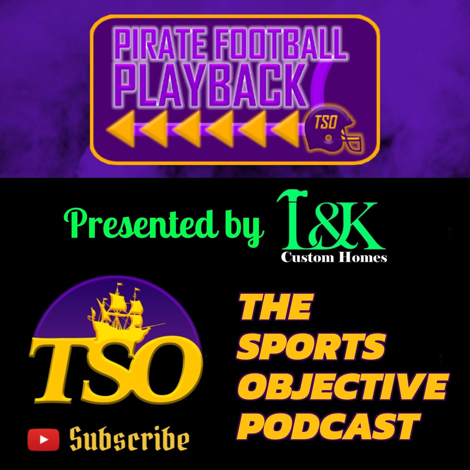 S6 Ep904: PIRATE FOOTBALL PLAYBACK PRESENTED BY L&K CUSTOM HOMES: MICHIGAN 30 ECU 3 episode artwork
