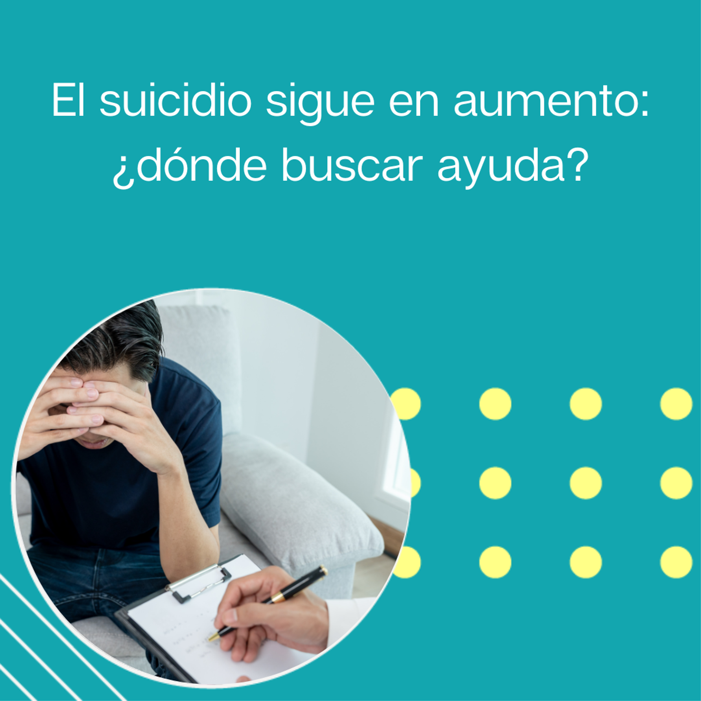 254: "El suicidio sigue en aumento: ¿dónde buscar ayuda?” | Tu programa "Hablemos" con el Dr. Eduardo López Navarro | episode artwork