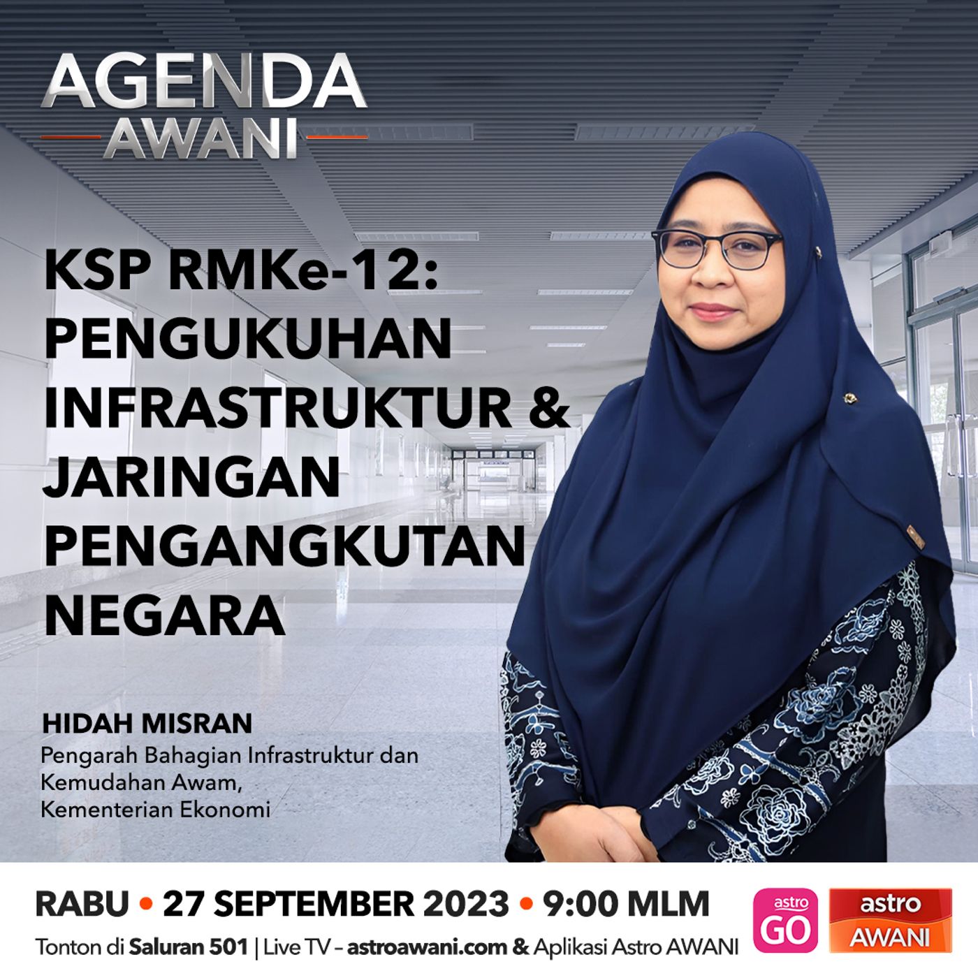 Agenda AWANI: KSP RMke-12: Pengukuhan infrastruktur & jaringan pengangkutan negara episode artwork