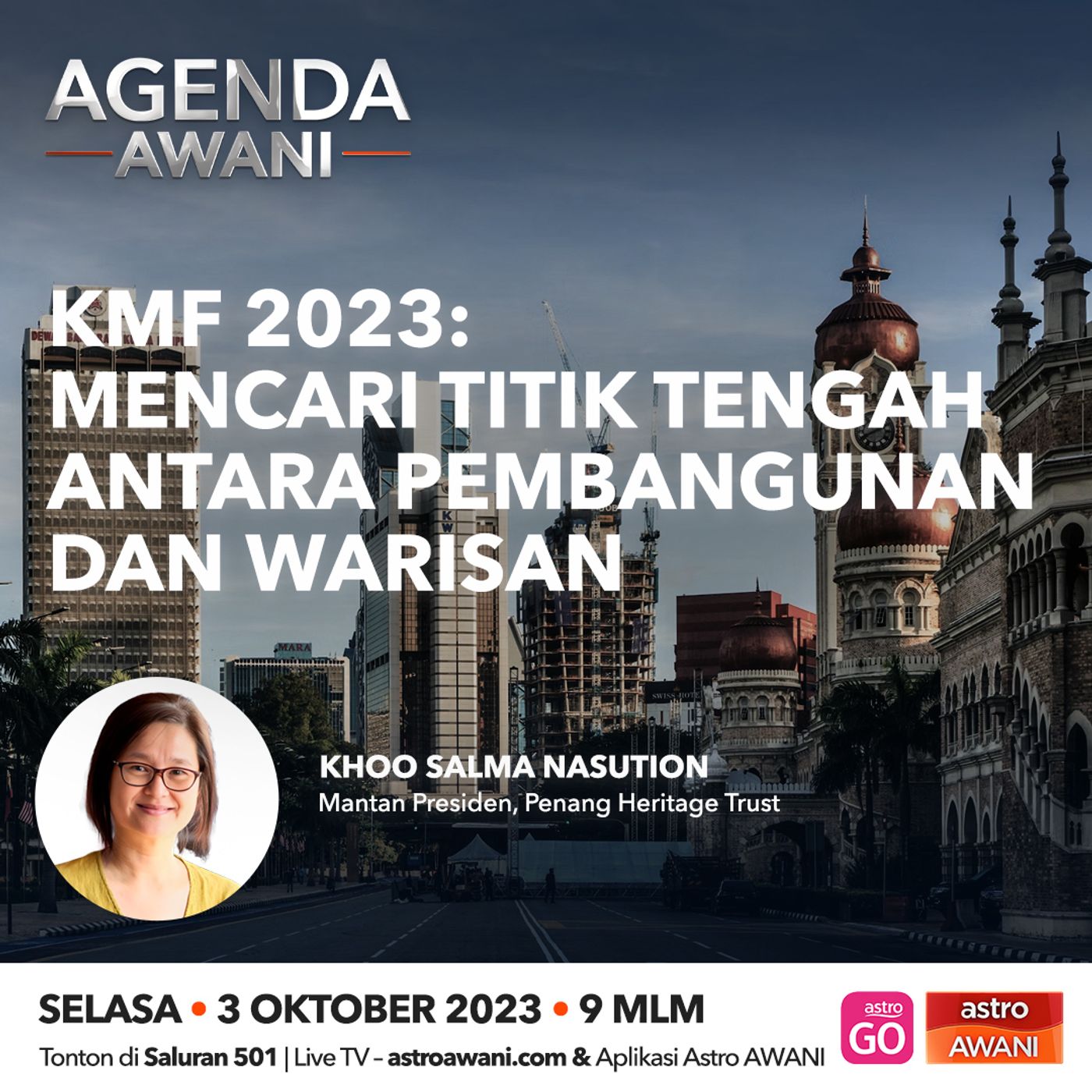 Agenda AWANI: KMF 2023: Mencari titik tengah antara pembangunan dan warisan episode artwork