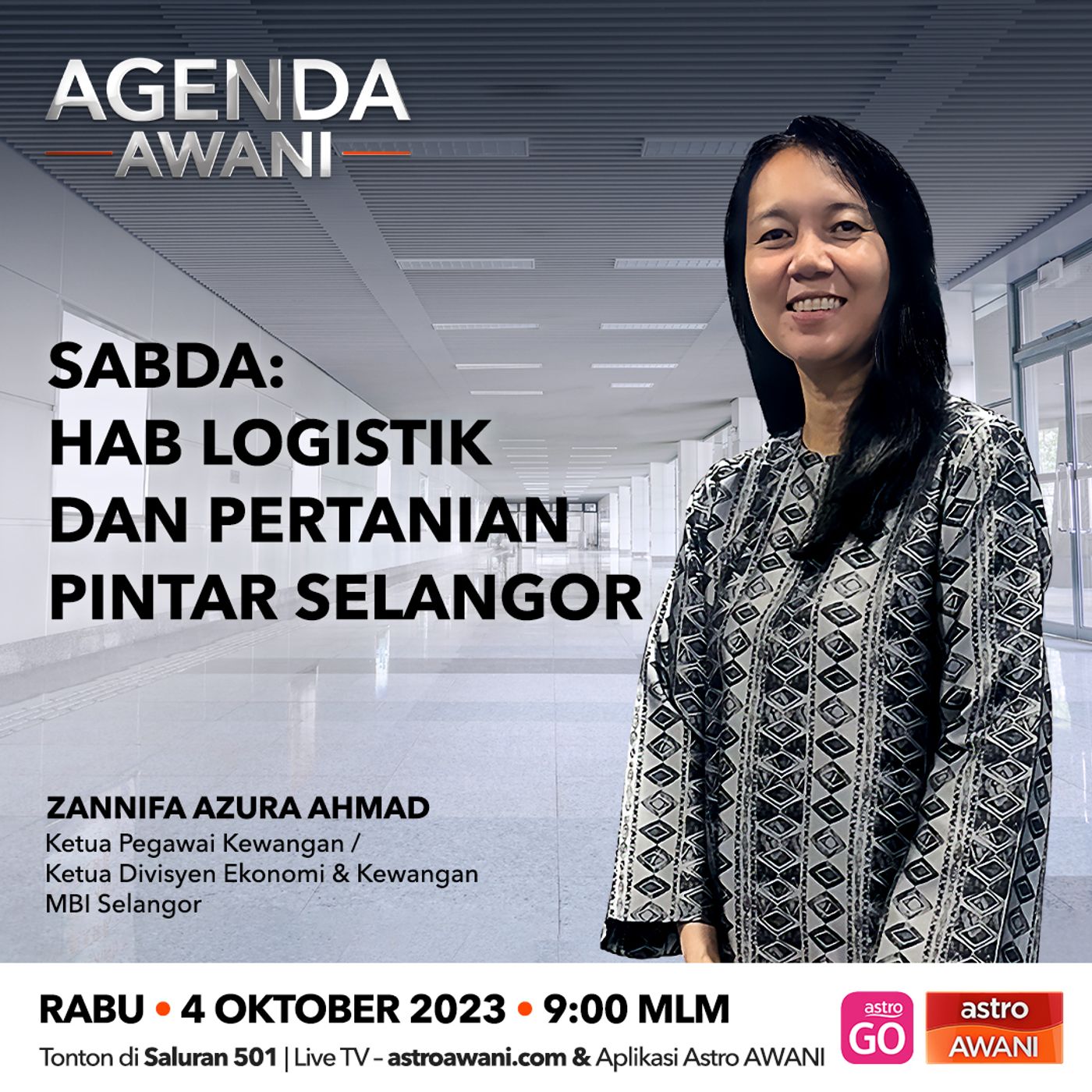 Agenda AWANI: SABDA: Hab logistik dan pertanian pintar Selangor episode artwork