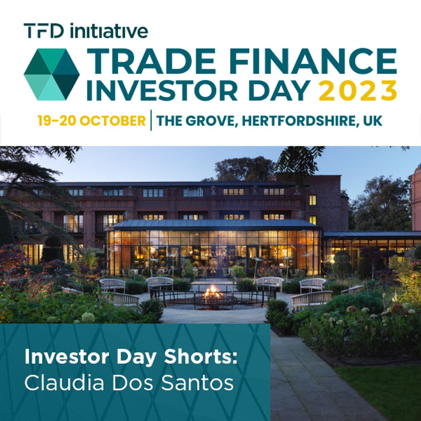 Trade Finance Investor Day - Shorts: ‘The Investor Day is a unique platform’.
