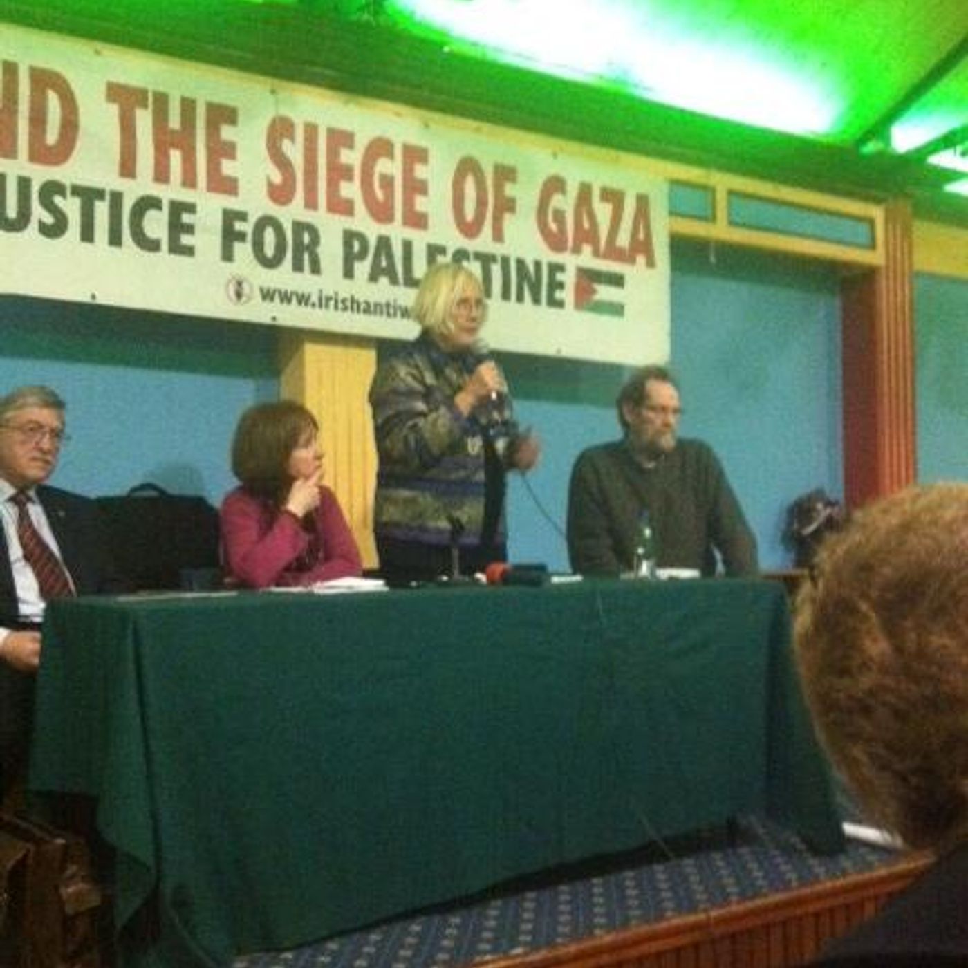 Col Ann Wright highest ranking US officer to resign in protest over the invasion of Iraq addresses public meeting in Dublin episode artwork