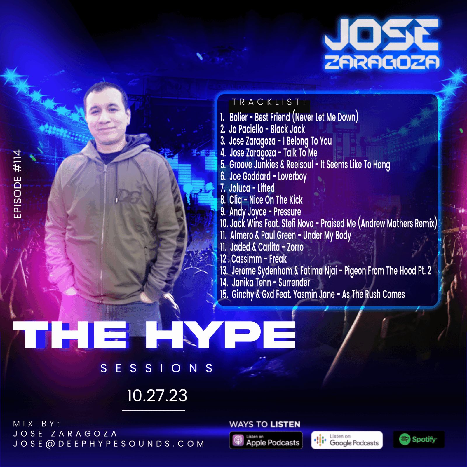 Jose Zaragoza - The Hype Sessions