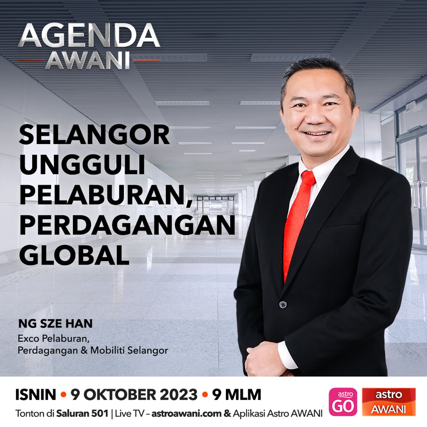 Agenda AWANI: Selangor ungguli pelaburan, perdagangan global episode artwork