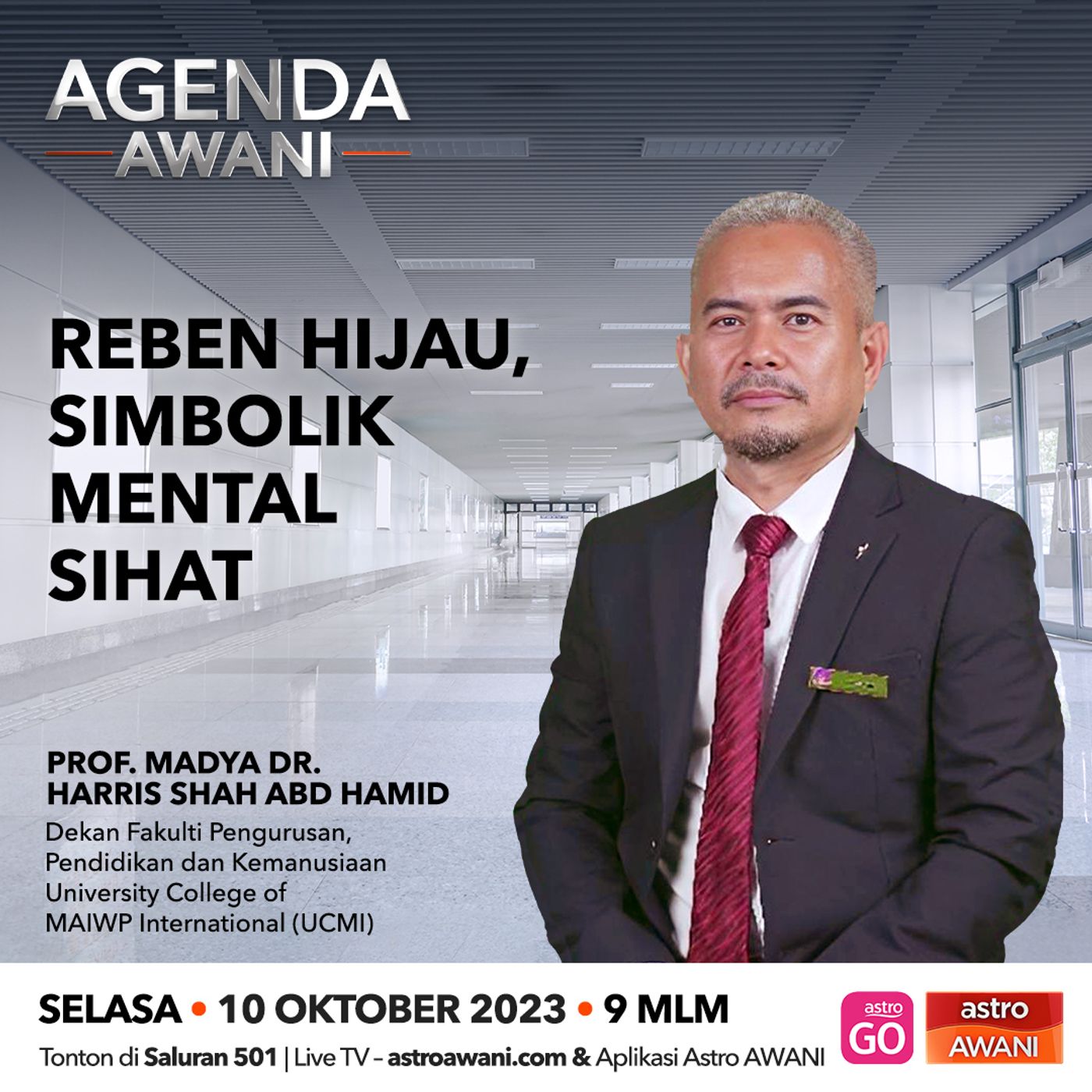 Agenda AWANI: Reben hijau, simbolik mental sihat episode artwork
