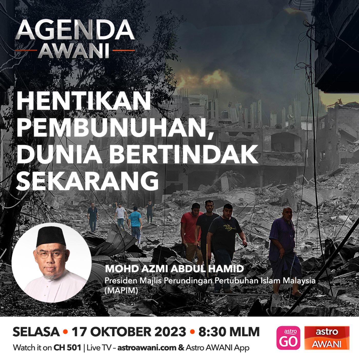 Agenda AWANI: Hentikan pembunuhan, dunia bertindak sekarang episode artwork
