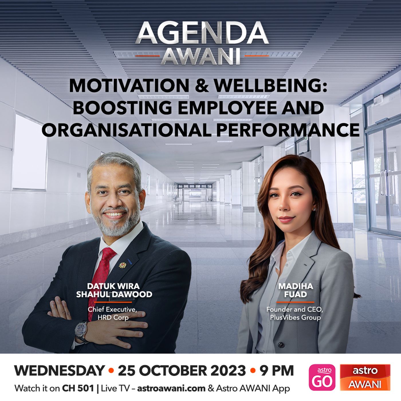 Agenda AWANI: Motivation and Wellbeing | Boosting employee and organisational performance episode artwork