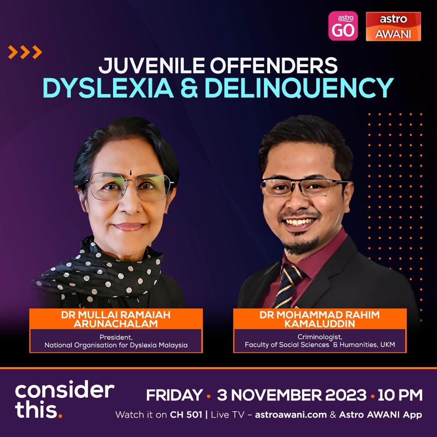 Consider This: Juvenile Offenders — A Link Between Dyslexia & Delinquency? episode artwork