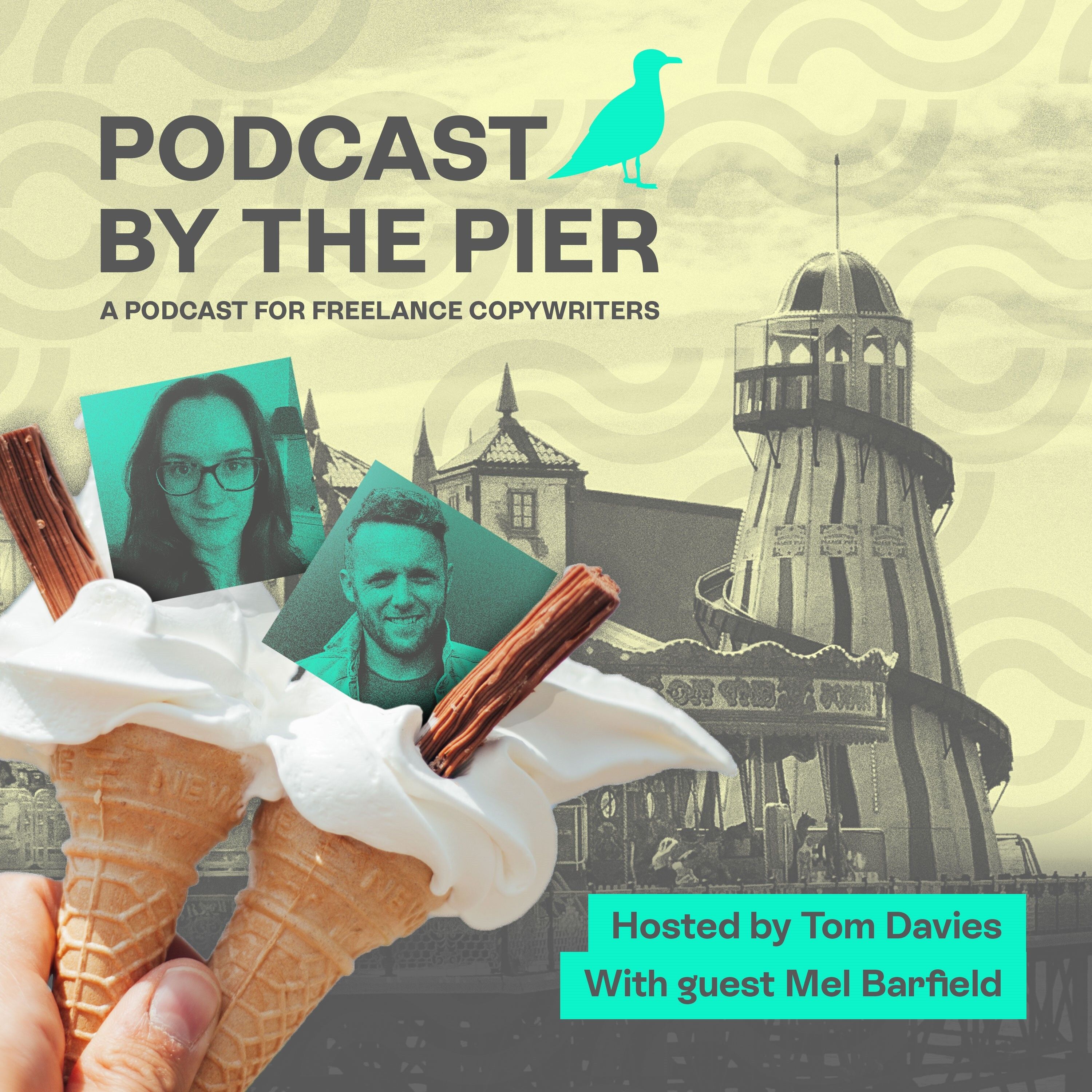 Podcast by the pier