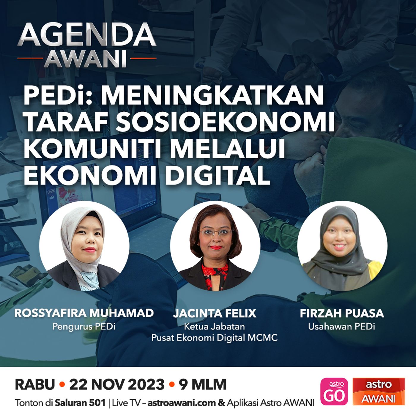 Agenda AWANI: PEDi | Meningkatkan taraf ekonomi sosioekonomi komuniti melalui ekonomi digital episode artwork