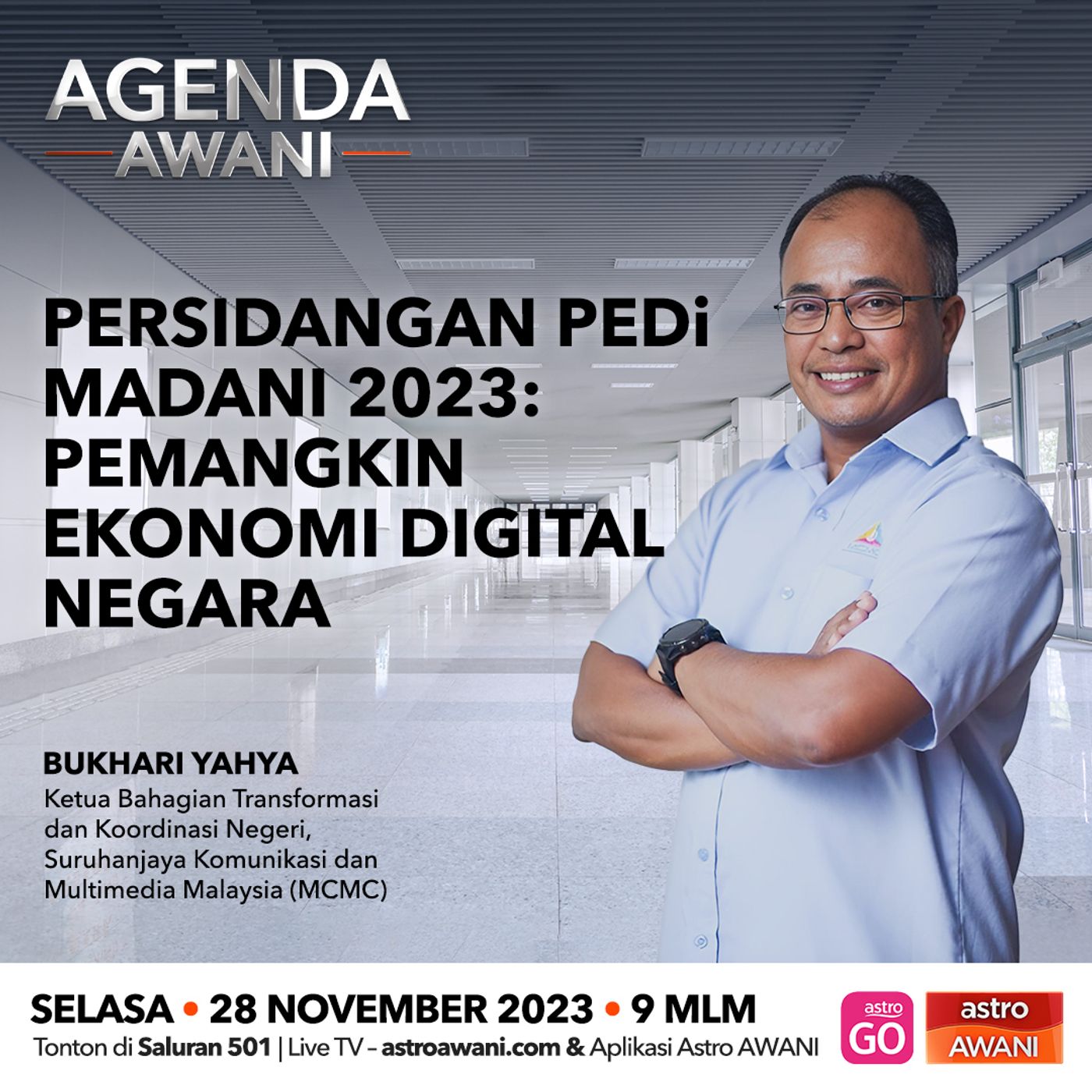 Agenda AWANI: Persidangan PEDi Madani 2023 | Pemangkin ekonomi digital negara episode artwork