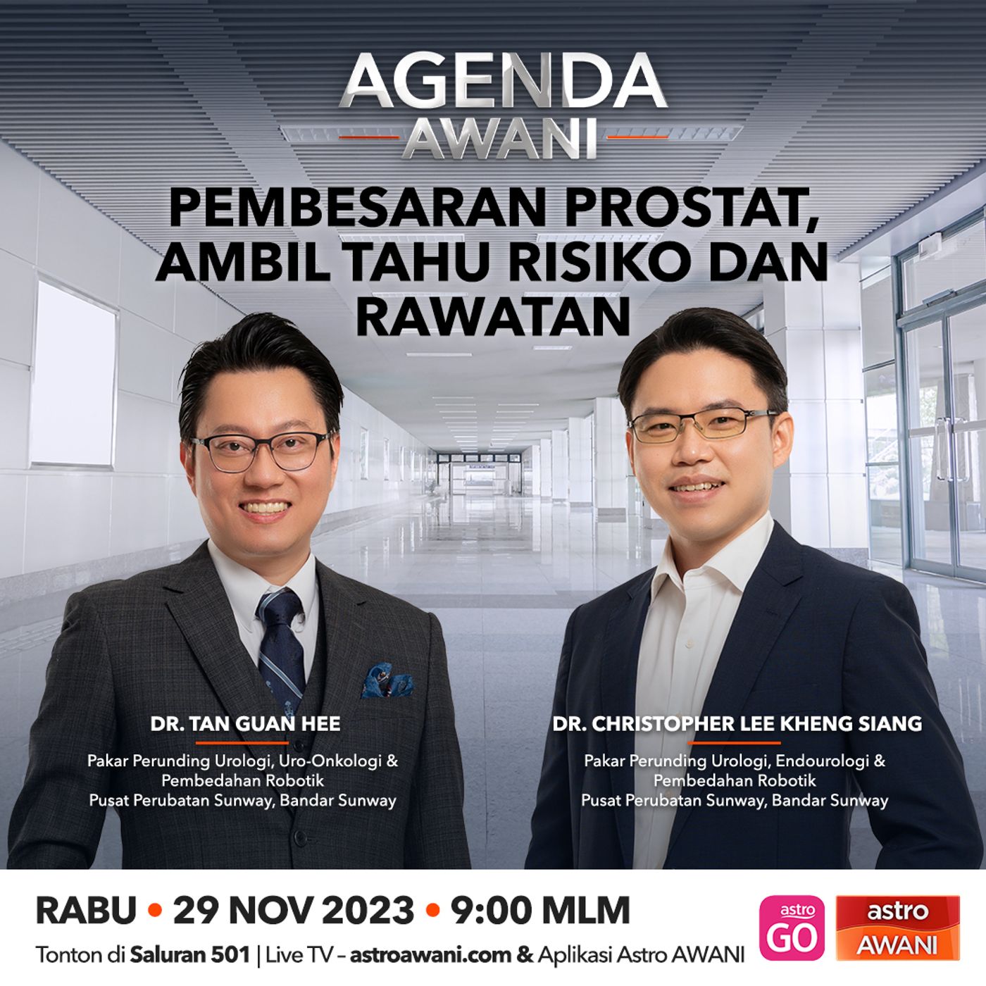 Agenda AWANI: Pembesaran prostat, ambil tahu risiko dan rawatan episode artwork