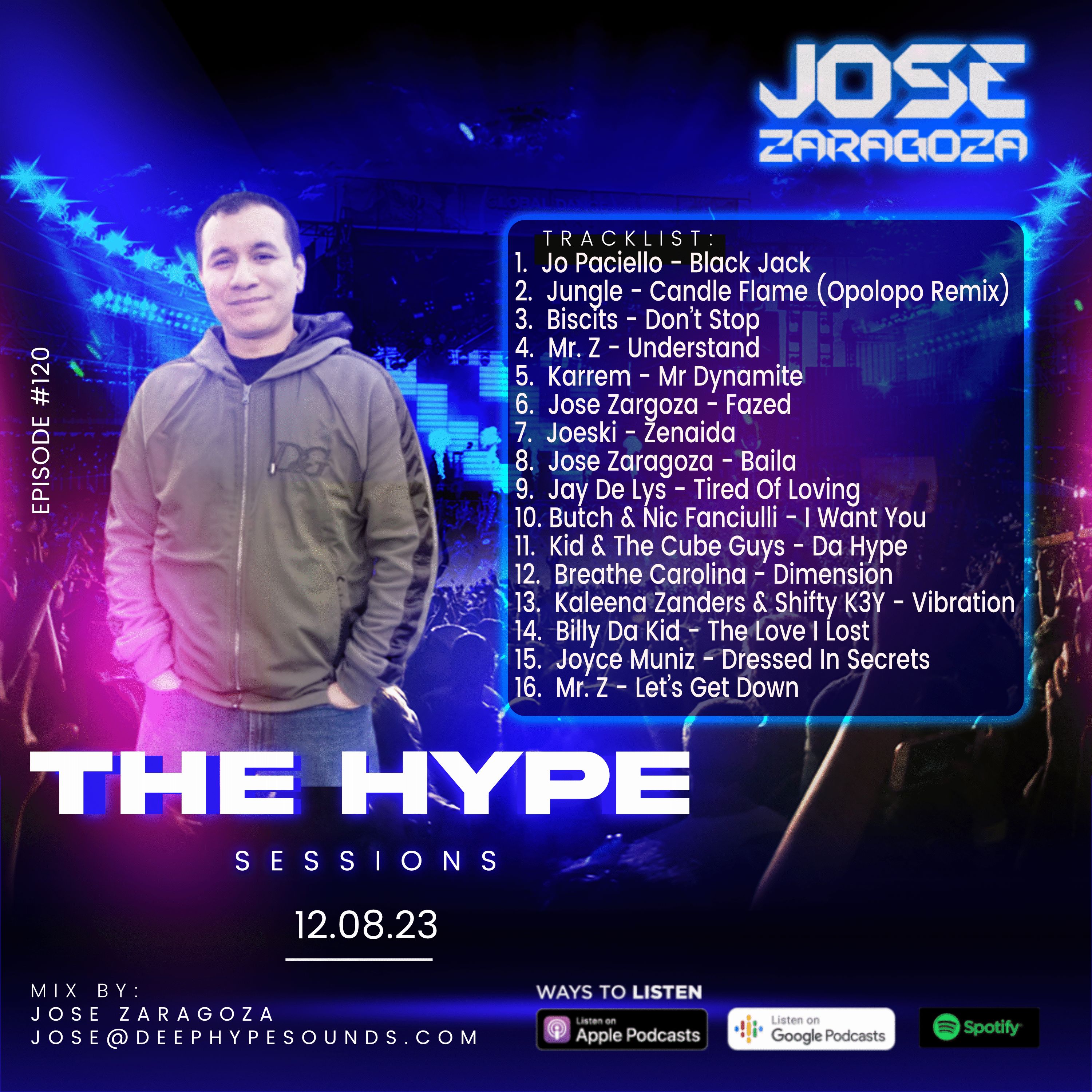 Jose Zaragoza - The Hype Sessions