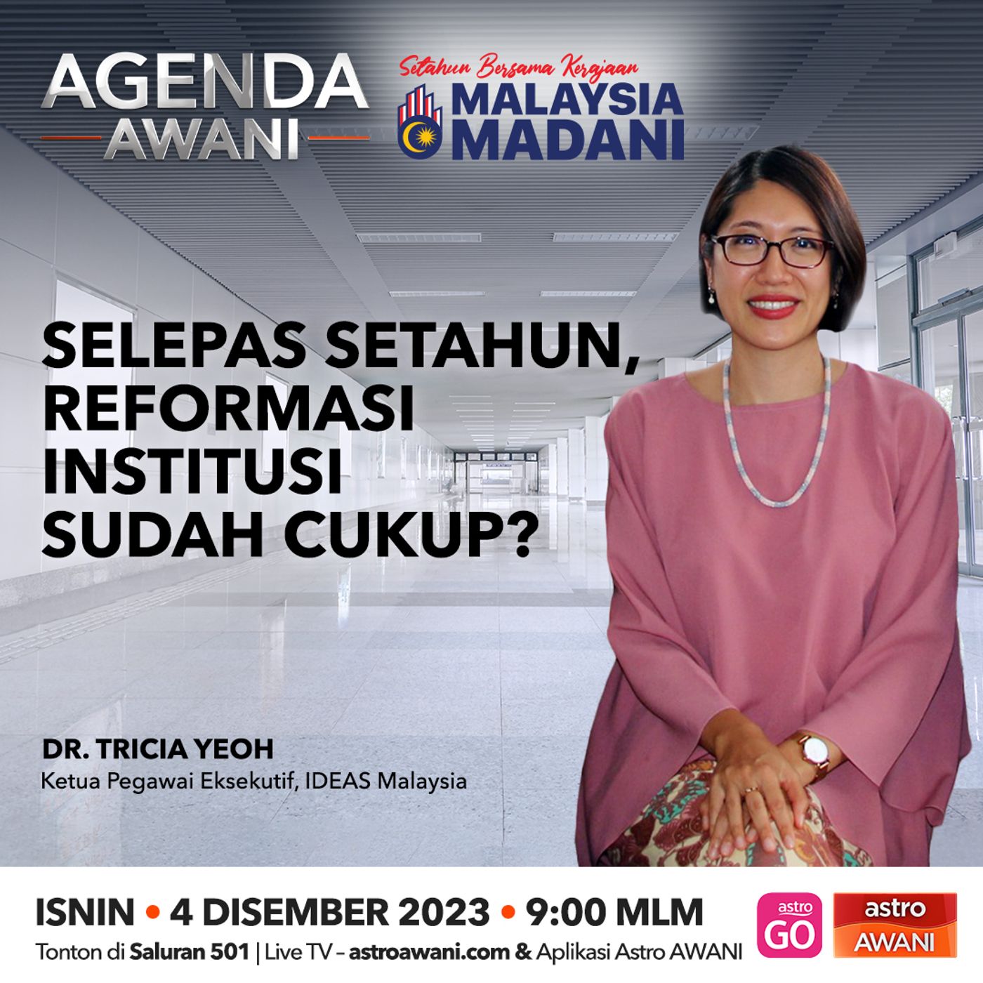 Agenda AWANI: Selepas setahun reformasi institusi sudah cukup? episode artwork