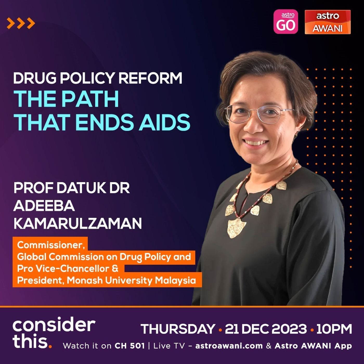 Consider This: Drug Policy Reform - Pathway to End HIV & Hepatitis Epidemics episode artwork