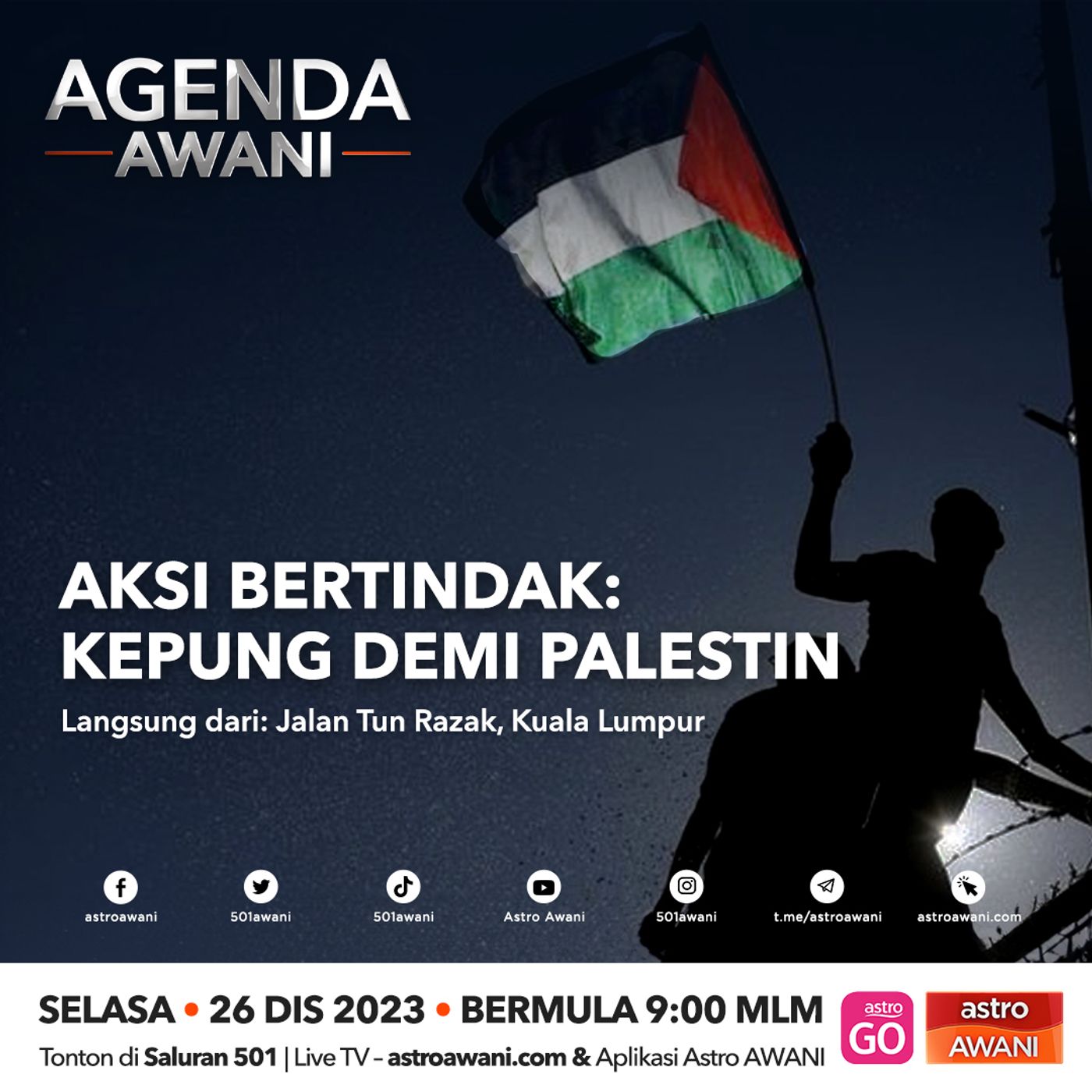 Agenda AWANI: Aksi bertindak | Kepung demi Palestin episode artwork