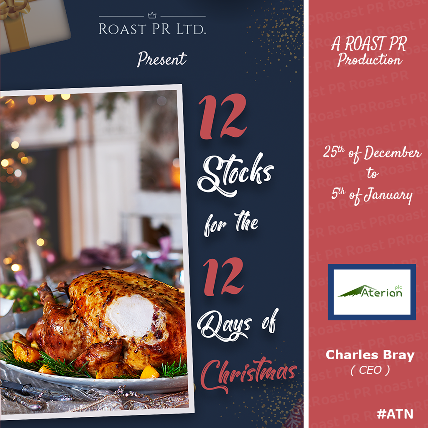 S6 Ep37: 12 Stocks for the 12 Days of Christmas featuring Charles Bray, Executive Chairman of Aterian (LSE:ATN) #ATN episode artwork