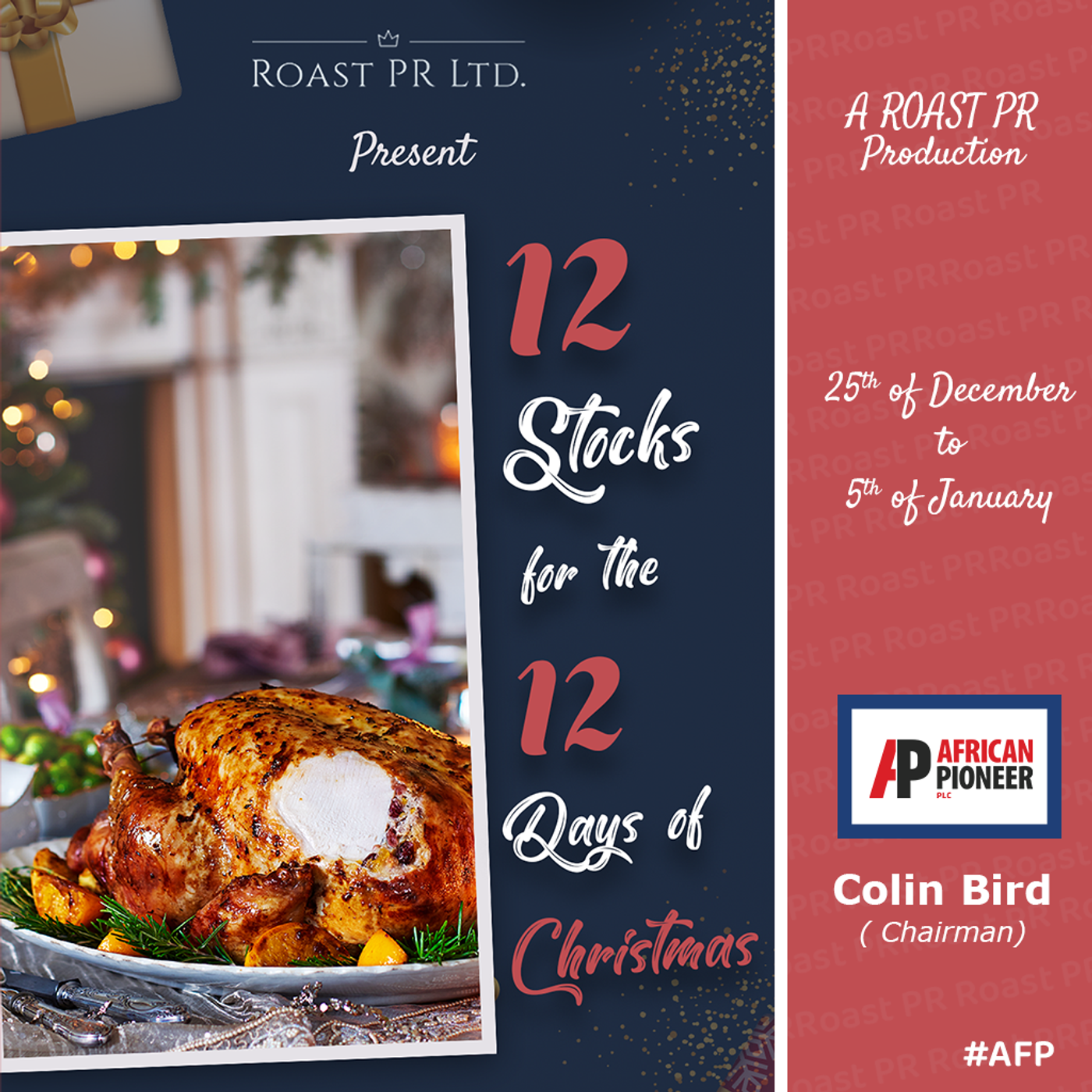 S6 Ep43: 12 Stocks for the 12 Days of Christmas featuring Colin Bird, Executive Chairman of African Pioneer (LSE:AFP) #AFP episode artwork