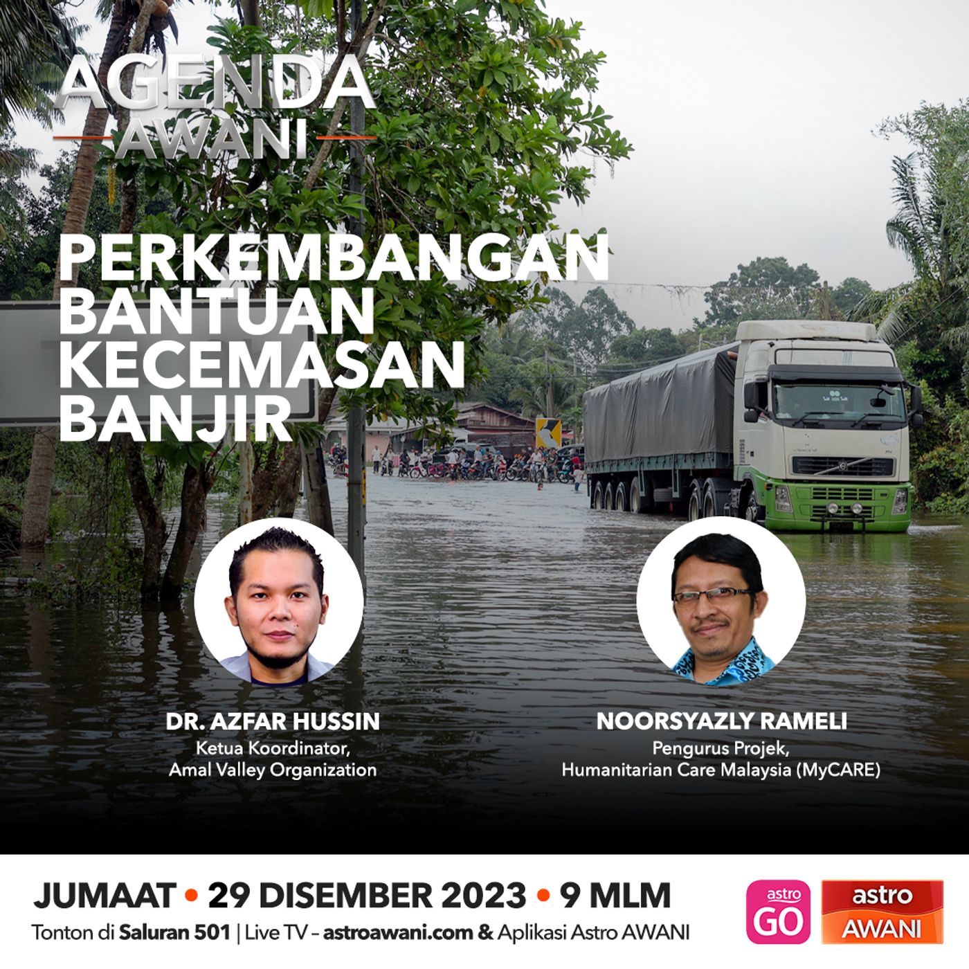 Agenda AWANI: Perkembangan bantuan kecemasan banjir episode artwork