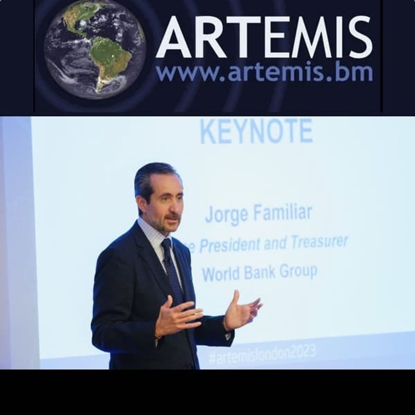 146: Keynote speech by Jorge Familiar, World Bank Treasurer - Artemis London 2023