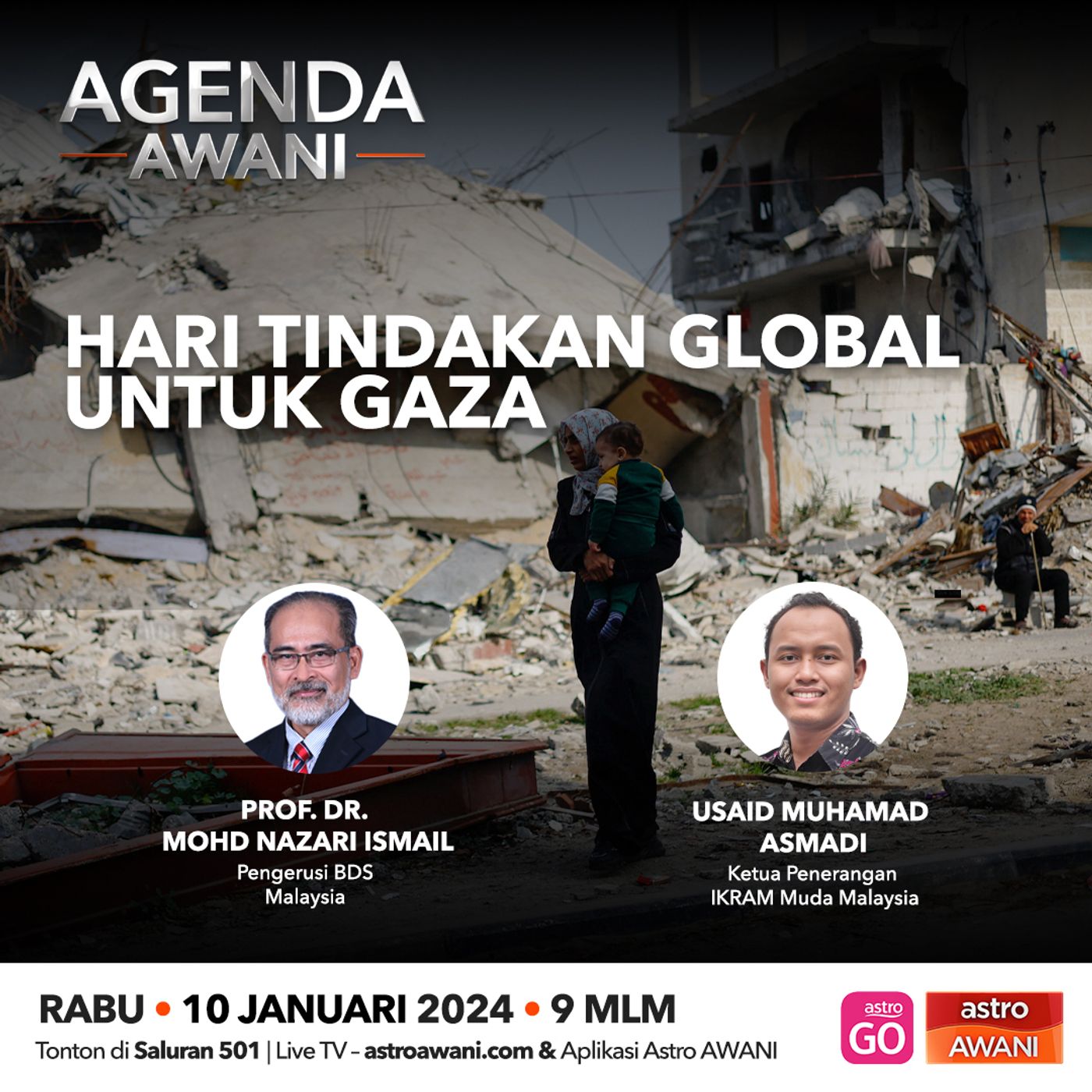 Agenda AWANI: Hari tindakan global untuk Gaza episode artwork