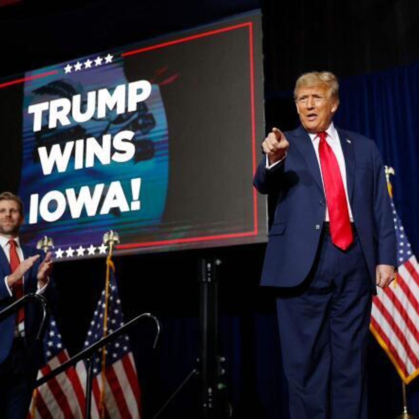 January 19th, 2024 - ”American Week”:  Trump waltzes Iowa