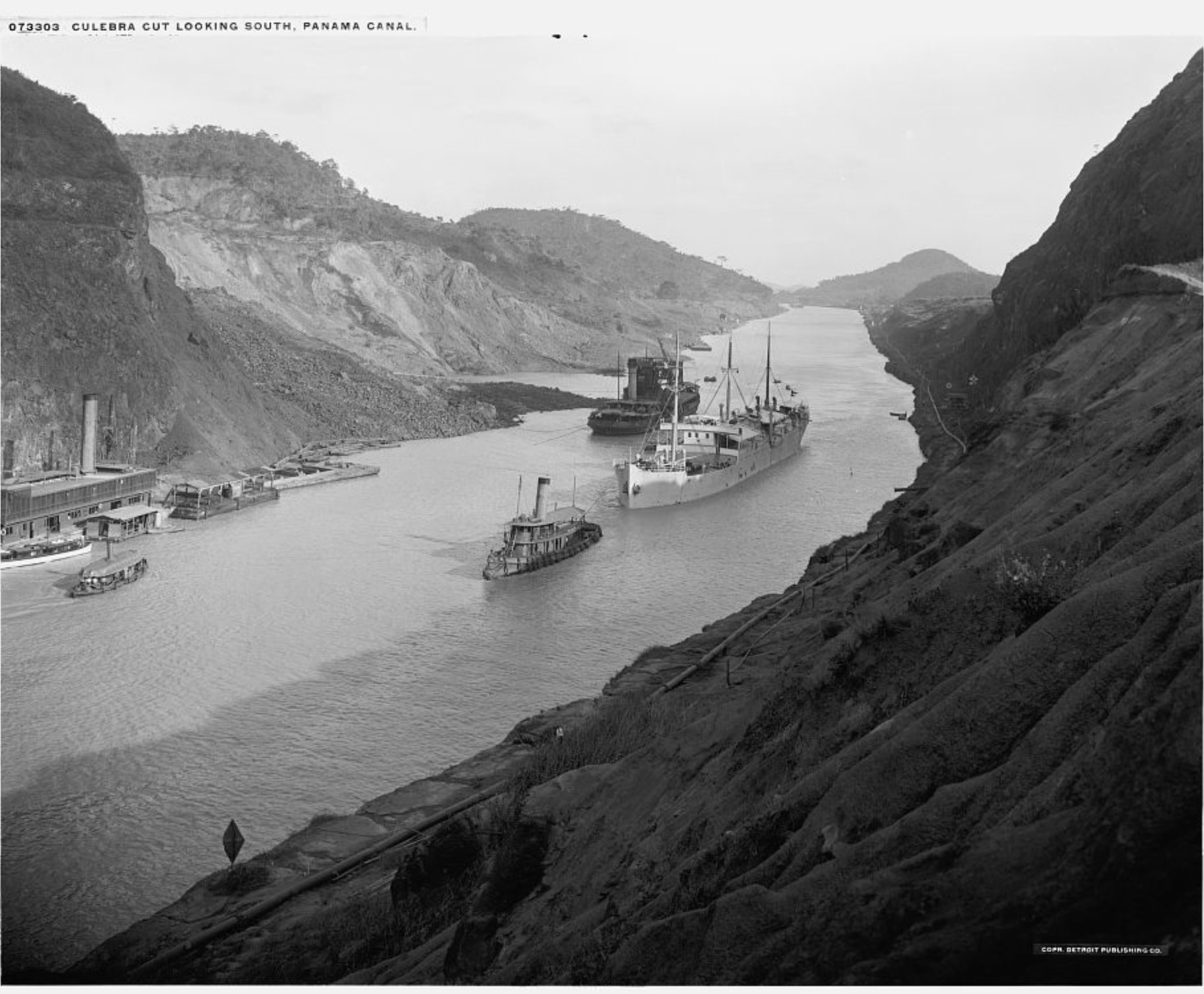 Download PANAMA The badly drought damaged Panama Canal and a