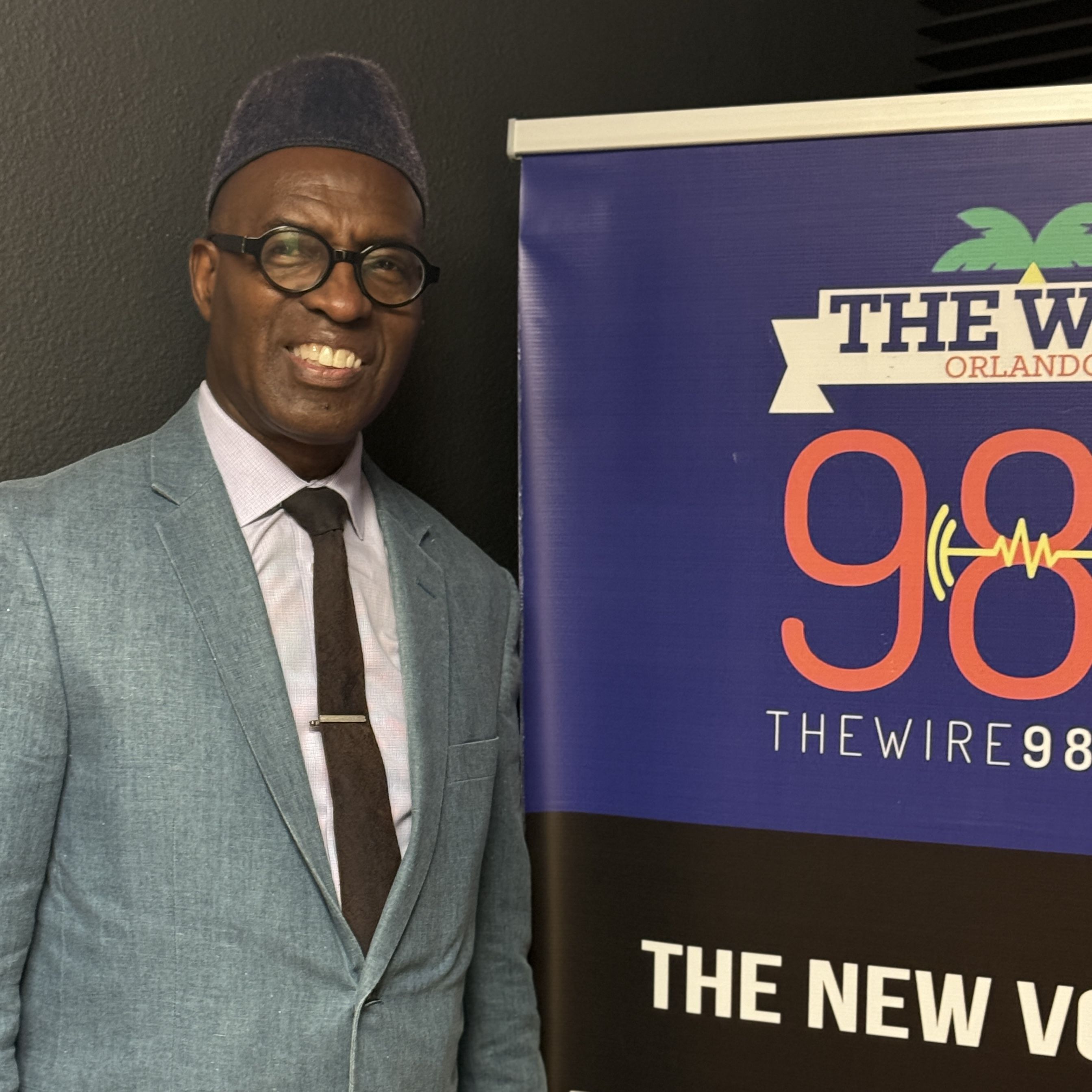 Our conversation with  Dr. V Issa White, a candidate for US Congress on 98.5 The Wire episode artwork