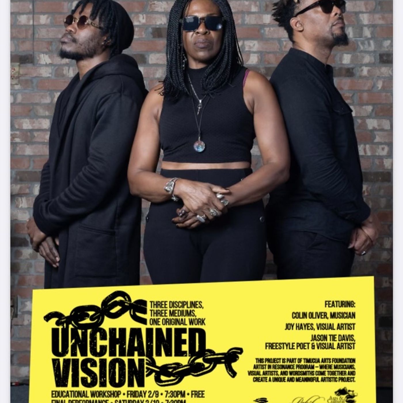 🎨✨ Exclusive Interview Alert ✨🎤 Visual Artist Joy Hayes on the upcoming "Unchained Vision" episode artwork