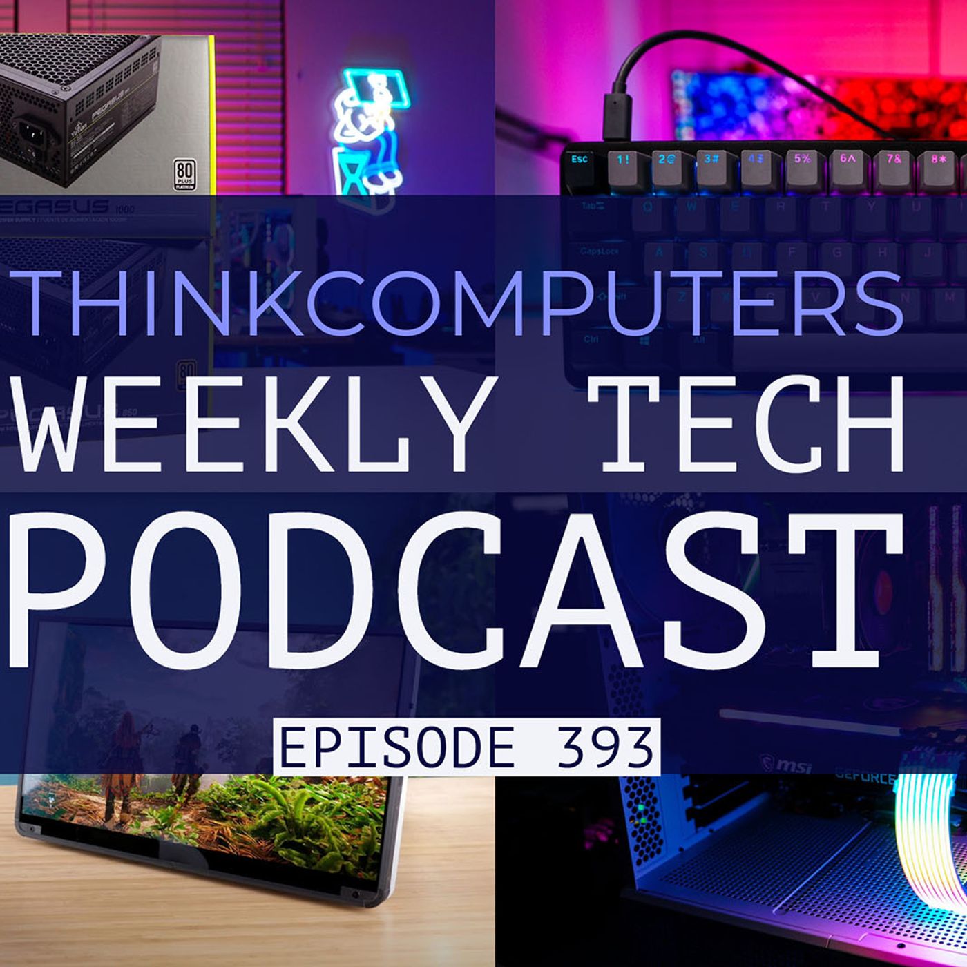 ThinkComputers Podcast #393 - Drop ALT V2, ARGB Power Cables, PS5 Tablet & More! episode artwork