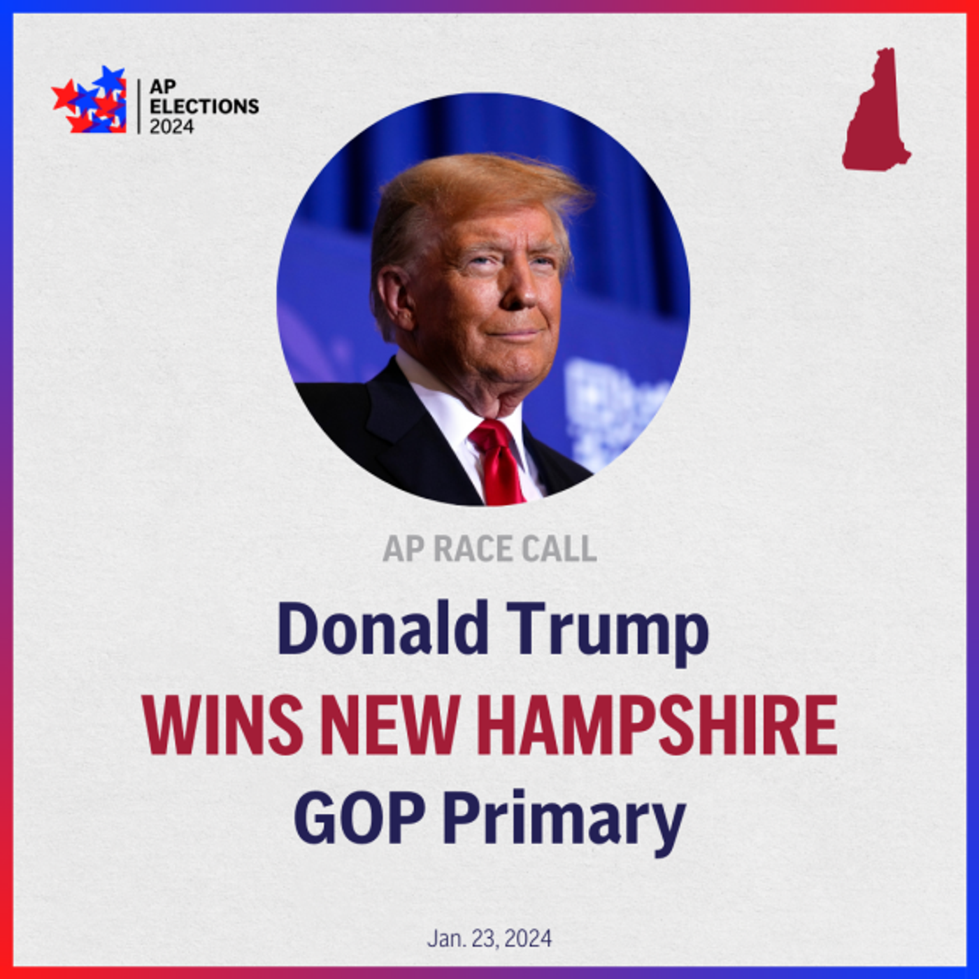January 26, 2024 - ”American Week”: Trump trounces Haley in New Hampshire