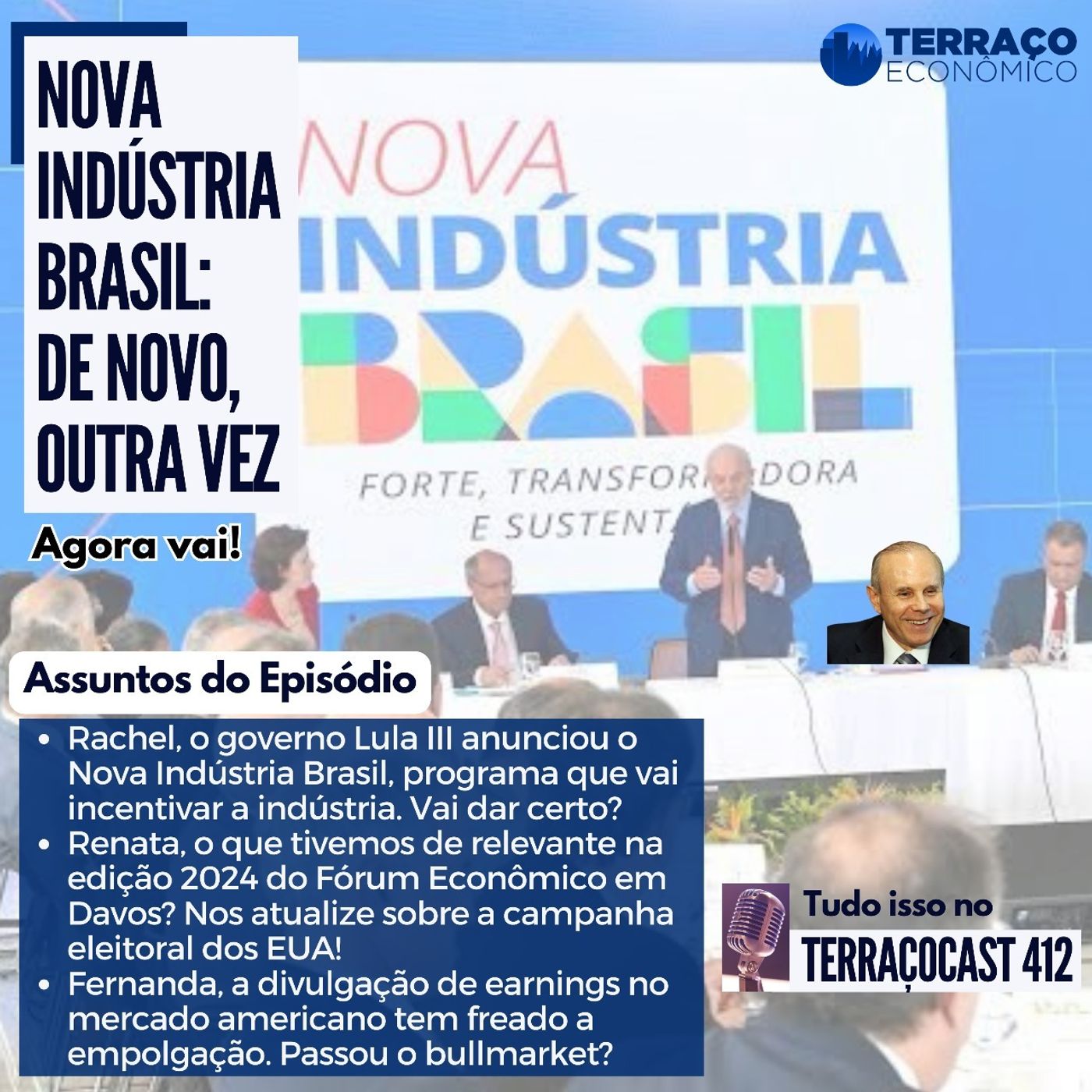 NOVA INDÚSTRIA BRASIL: DE NOVO, OUTRA VEZ no TerraçoCast #412 episode artwork
