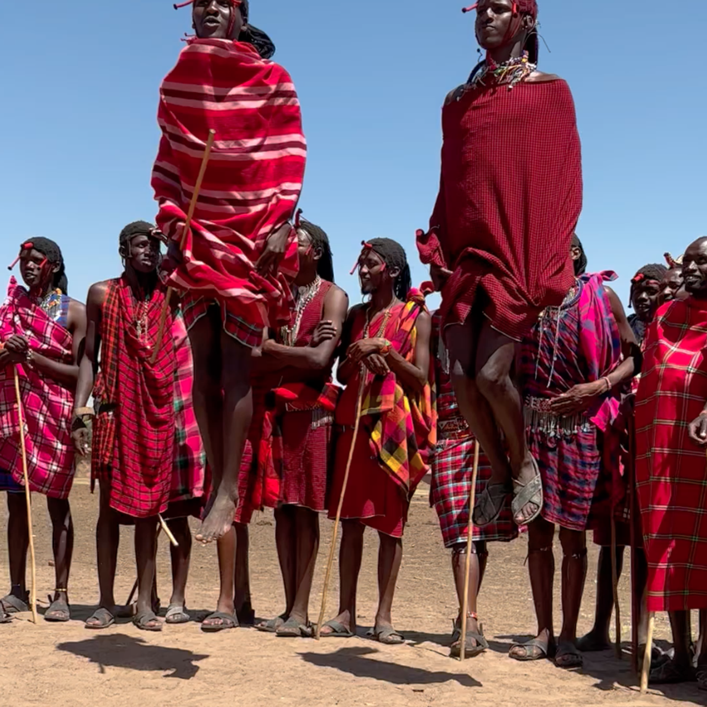 Masai Mara warriors' song, Kenya