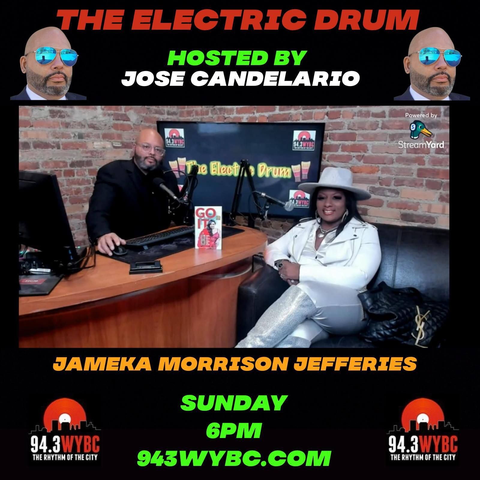 Electric Drum: Jose Candelario talks to Jameka Morrison Jefferies