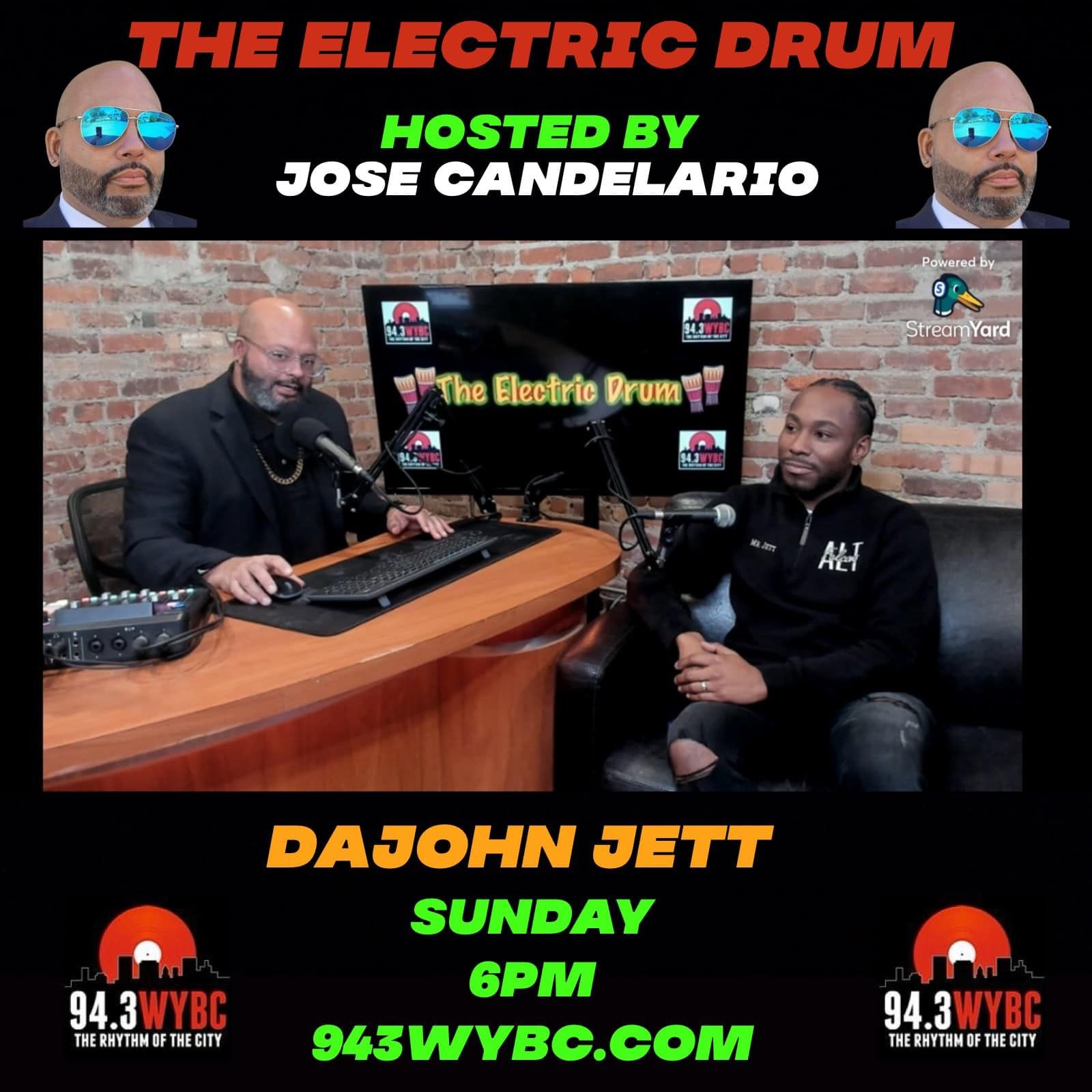 Electric Drum: Jose Candelario talks to Da'John Jett