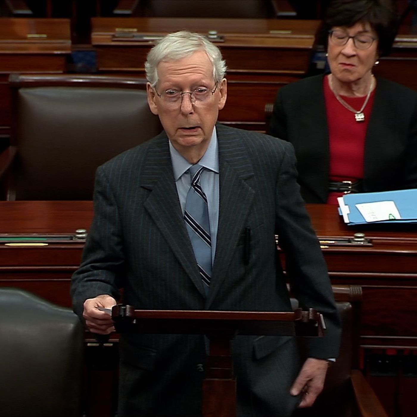 February 28, 2024 - AS IT BROKE:  McConnell to step down from Republican leadership in Senate