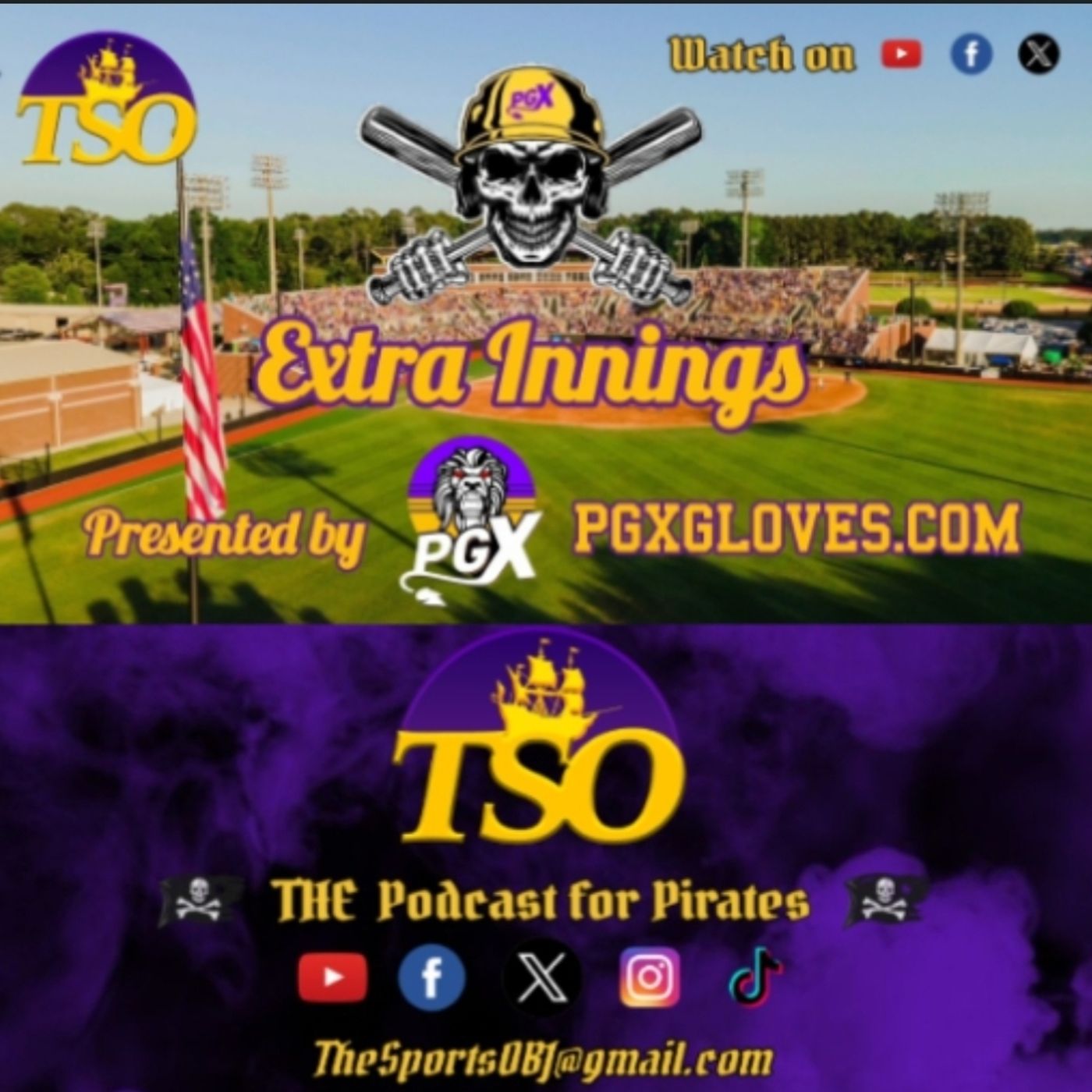 S7 Ep1004: EXTRA INNINGS | PRESENTED BY PGXGLOVES.COM | PIRATES DROP SERIES AT UTSA episode artwork