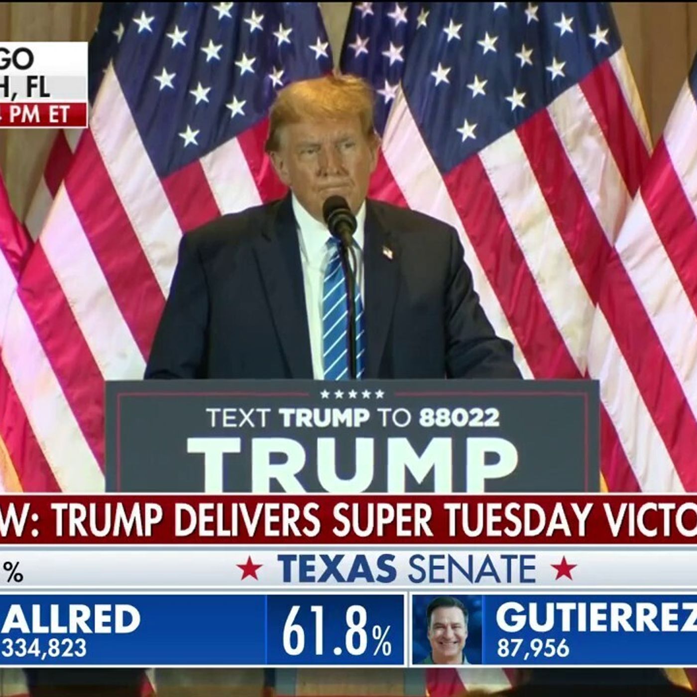 March 6, 2024 - Trump and Biden sweep Super Tuesday, setting up rematch of 2020