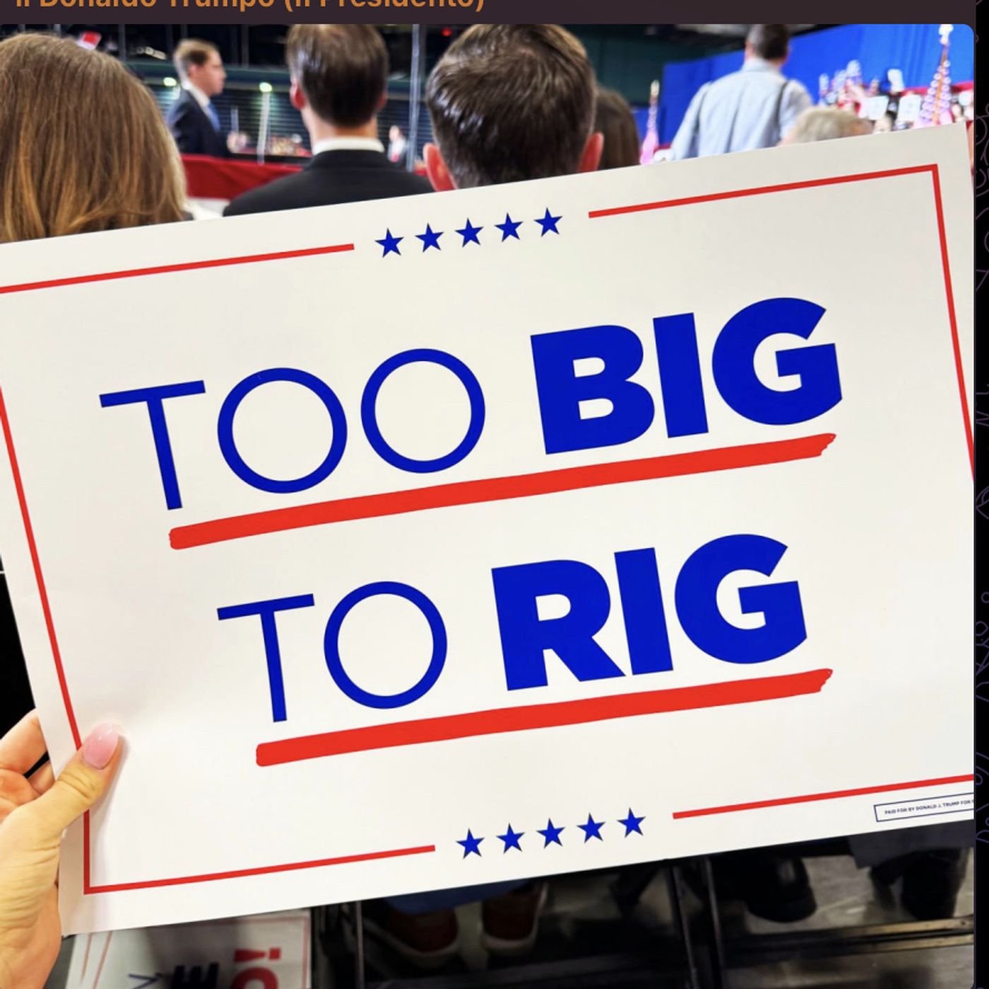 Americano: Will Trump’s election be ’too big to rig’?