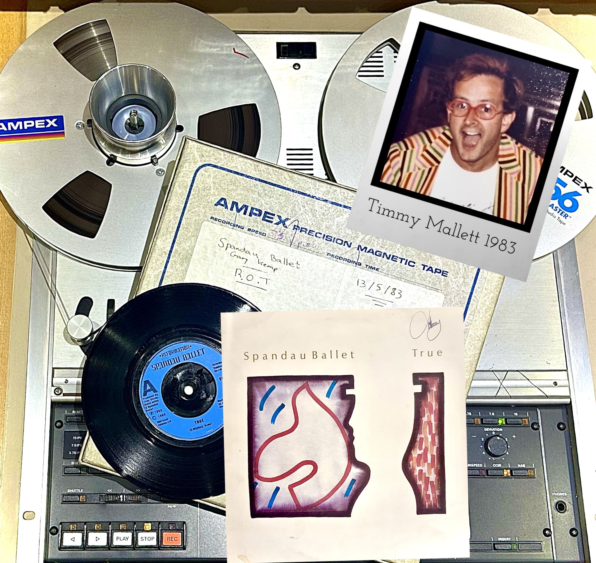 Gary Kemp Spandau Ballet on Piccadilly Radio - Timmy Mallett 1983 episode artwork