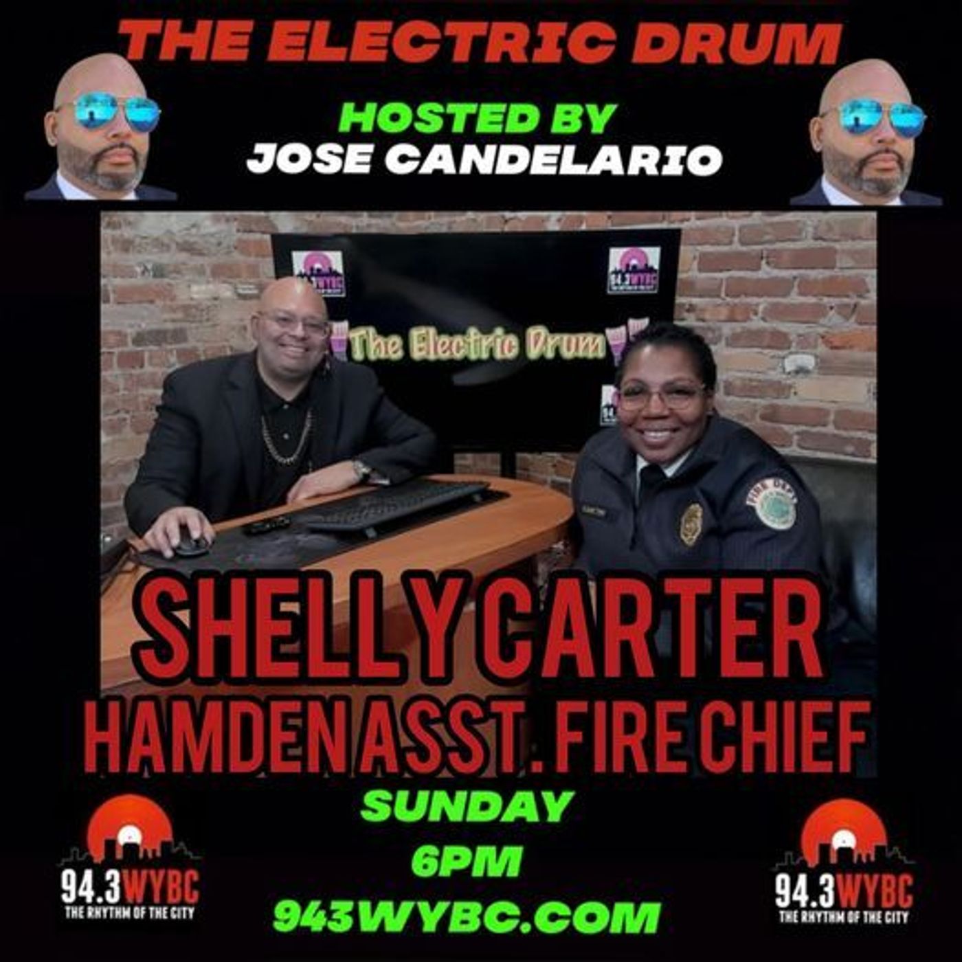 Electric Drum: Hamden Assistant Fire Chief Shelly Carter