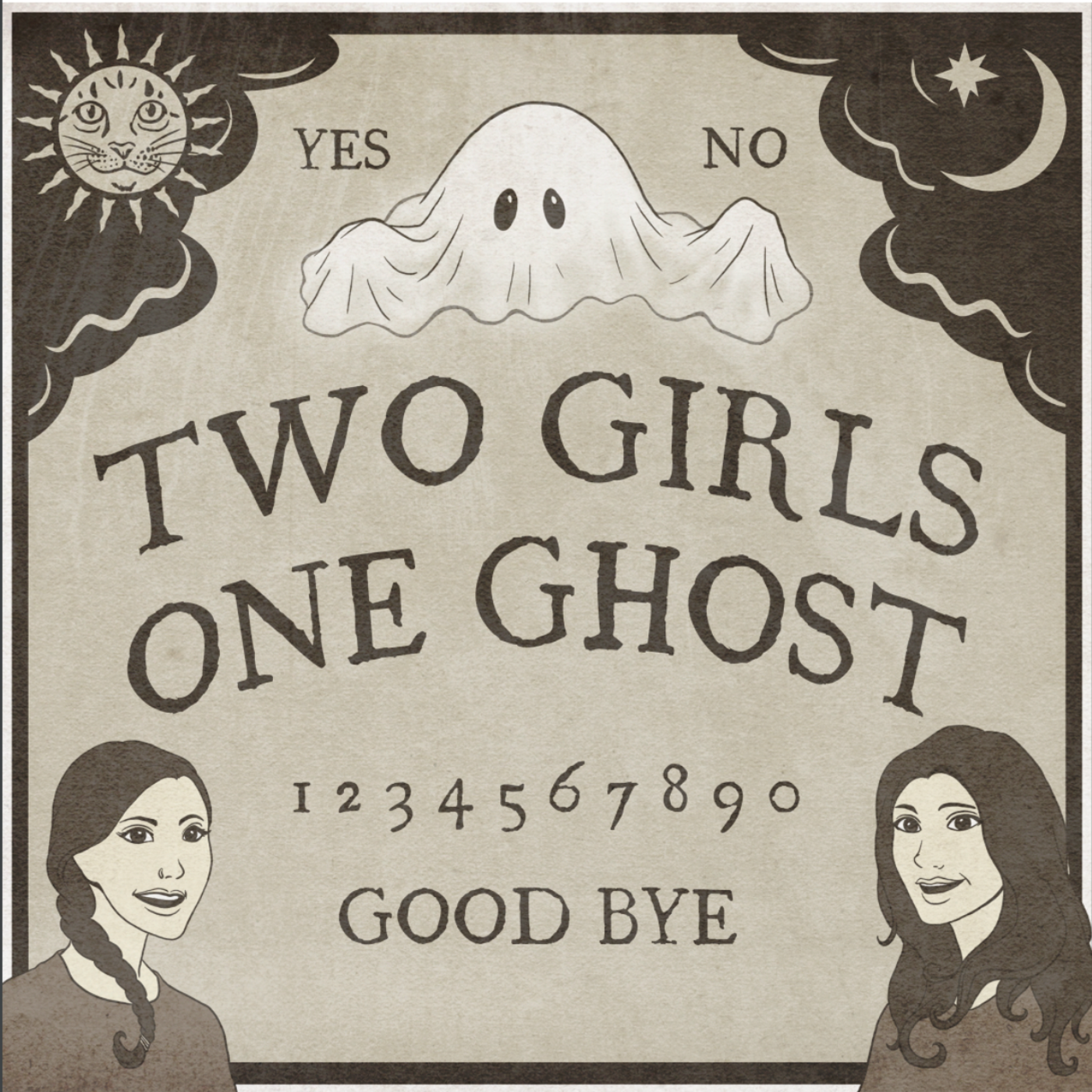 Two Girls One Ghost podcast show image