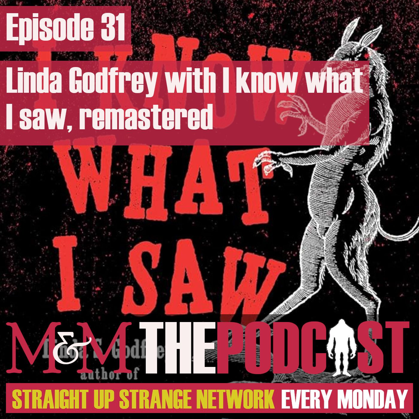 Mysteries and Monsters: Episode 31 I Know What I Saw with Linda Godfrey (remastered)