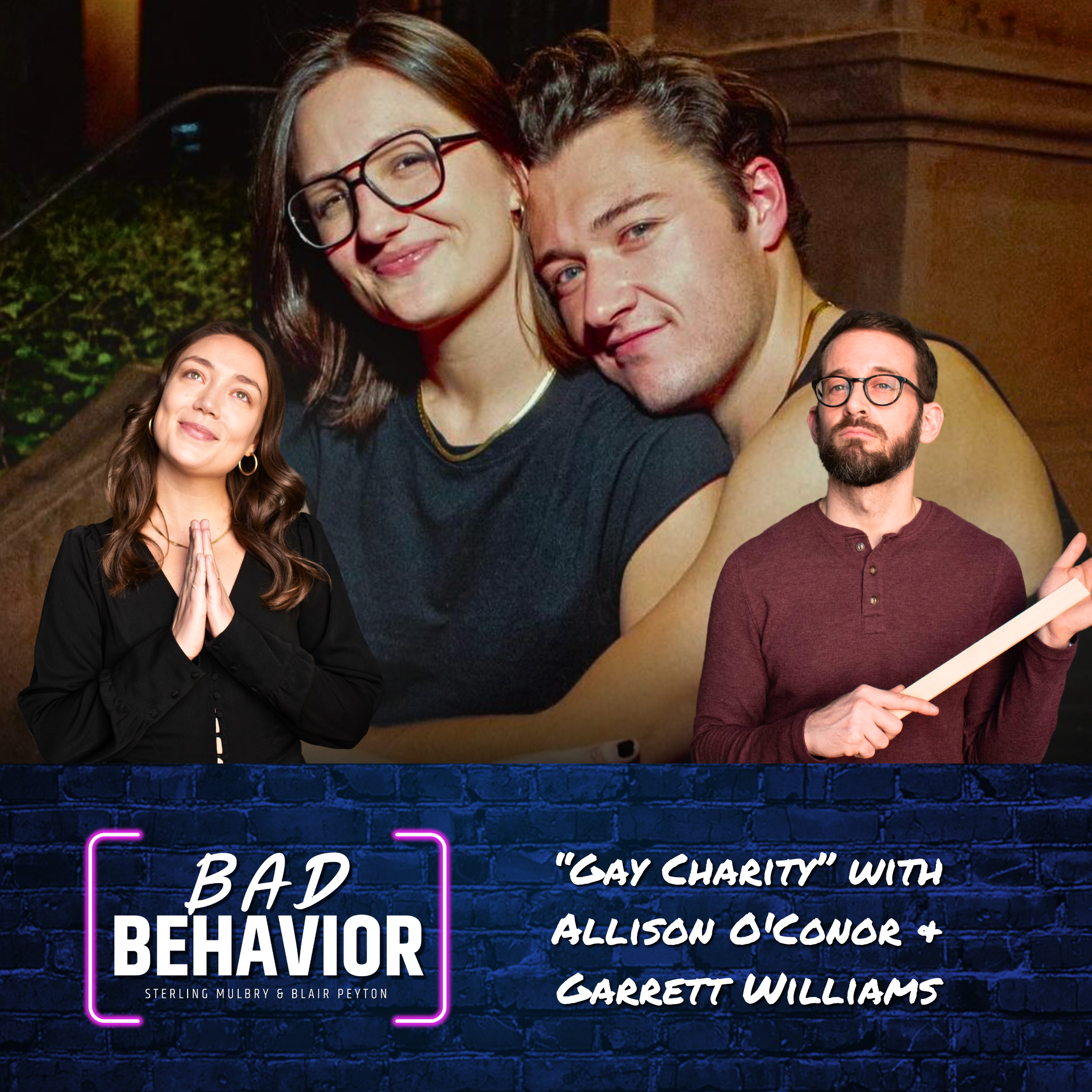 S2 Ep11: “Gay Charity” with Allison O'Conor & Garrett Williams (Decadence) episode artwork