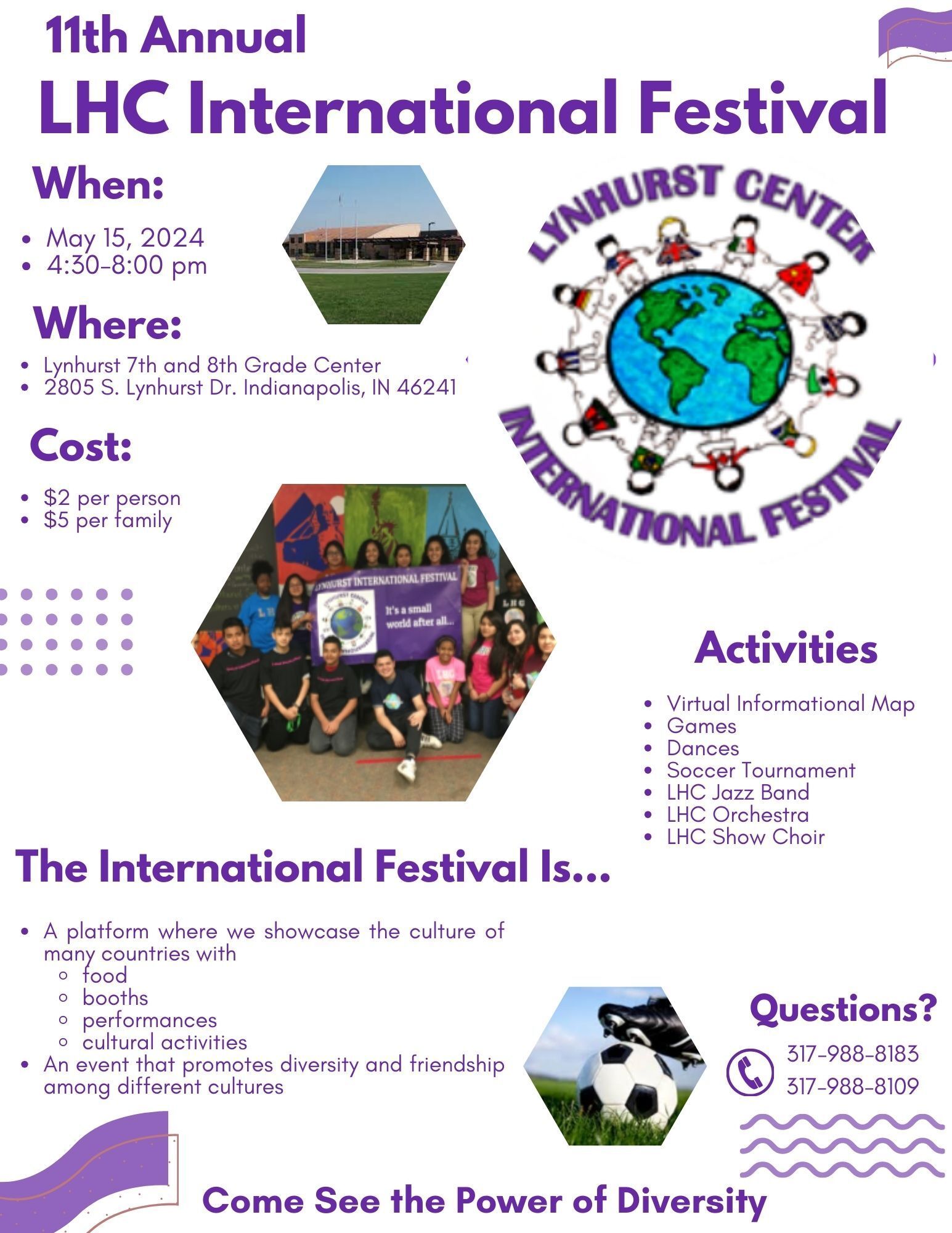 School Talk with Emerson 4-26-24 Lynhurst International Festival